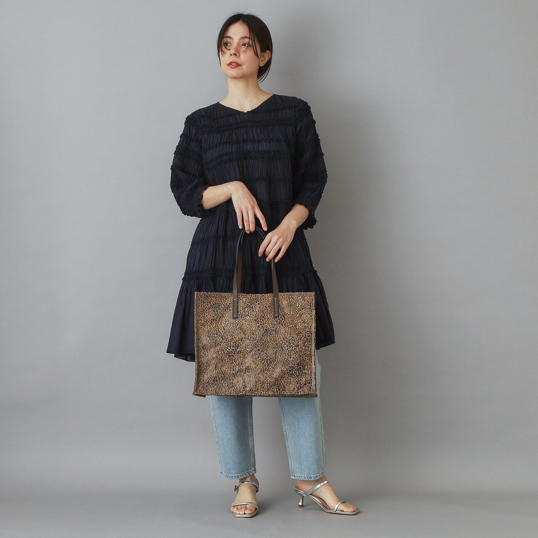 DRESSTERIOR「KASSIOPEA（カシオペア）アニマルプリントトートバッグ」|トートバッグ|