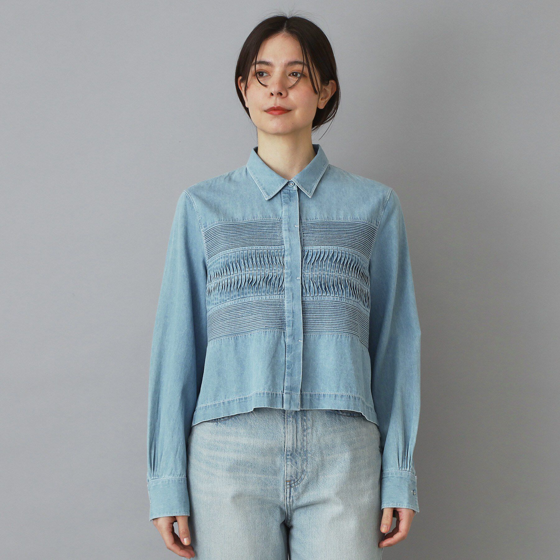 DRESSTERIOR「Pheeta（フィータ） CROPED SHIRTS」|シャツ・ブラウス|