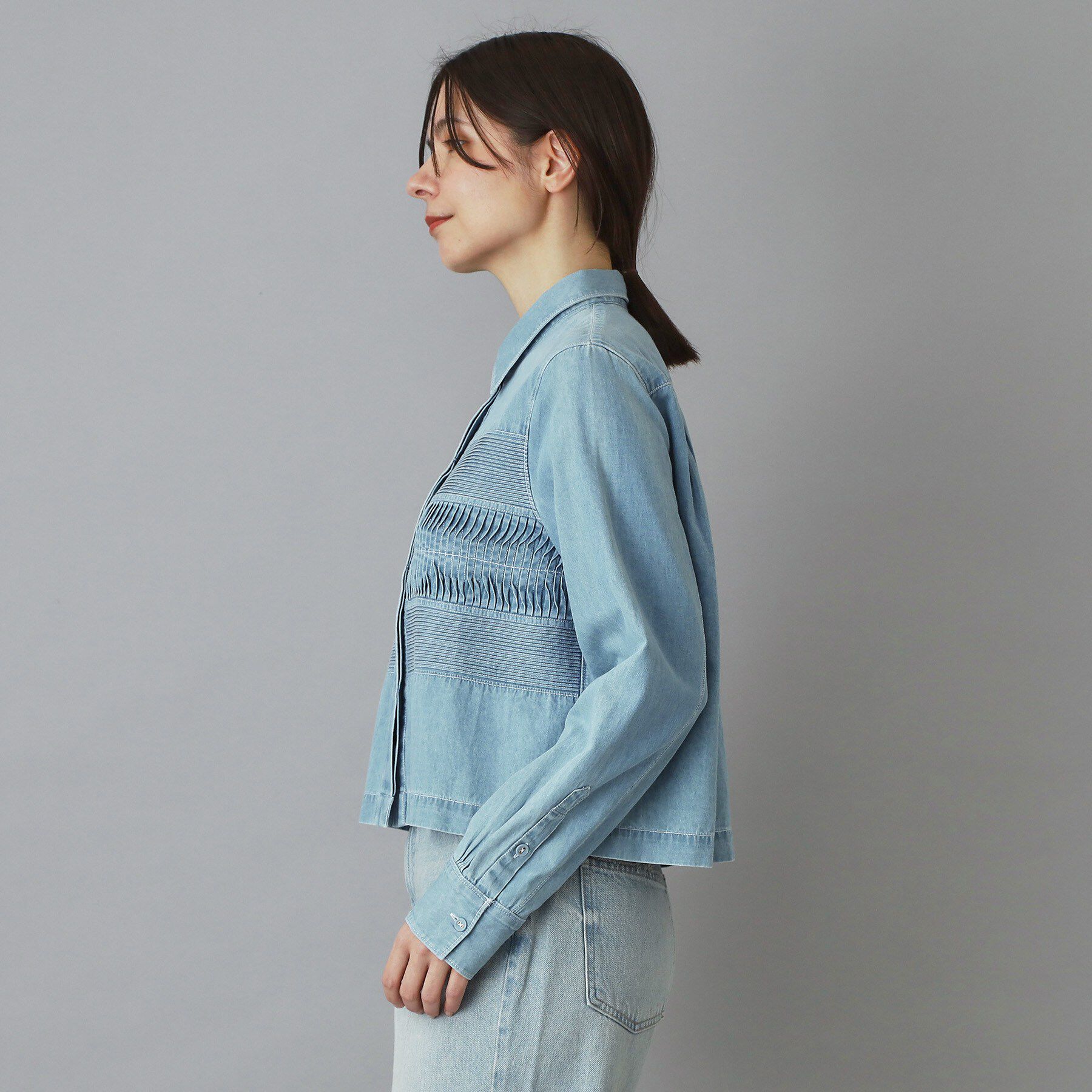 DRESSTERIOR「Pheeta（フィータ） CROPED SHIRTS」|シャツ・ブラウス|