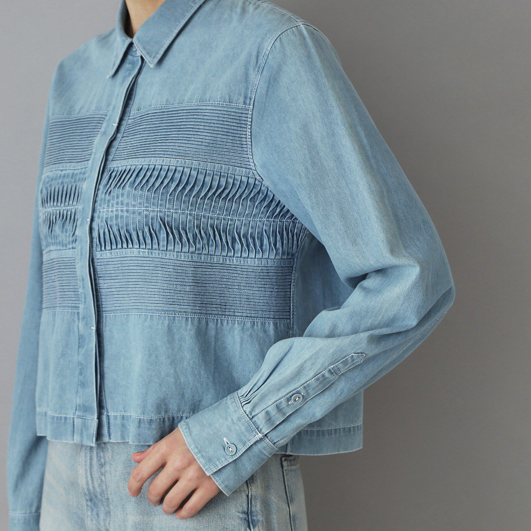 DRESSTERIOR「Pheeta（フィータ） CROPED SHIRTS」|シャツ・ブラウス|