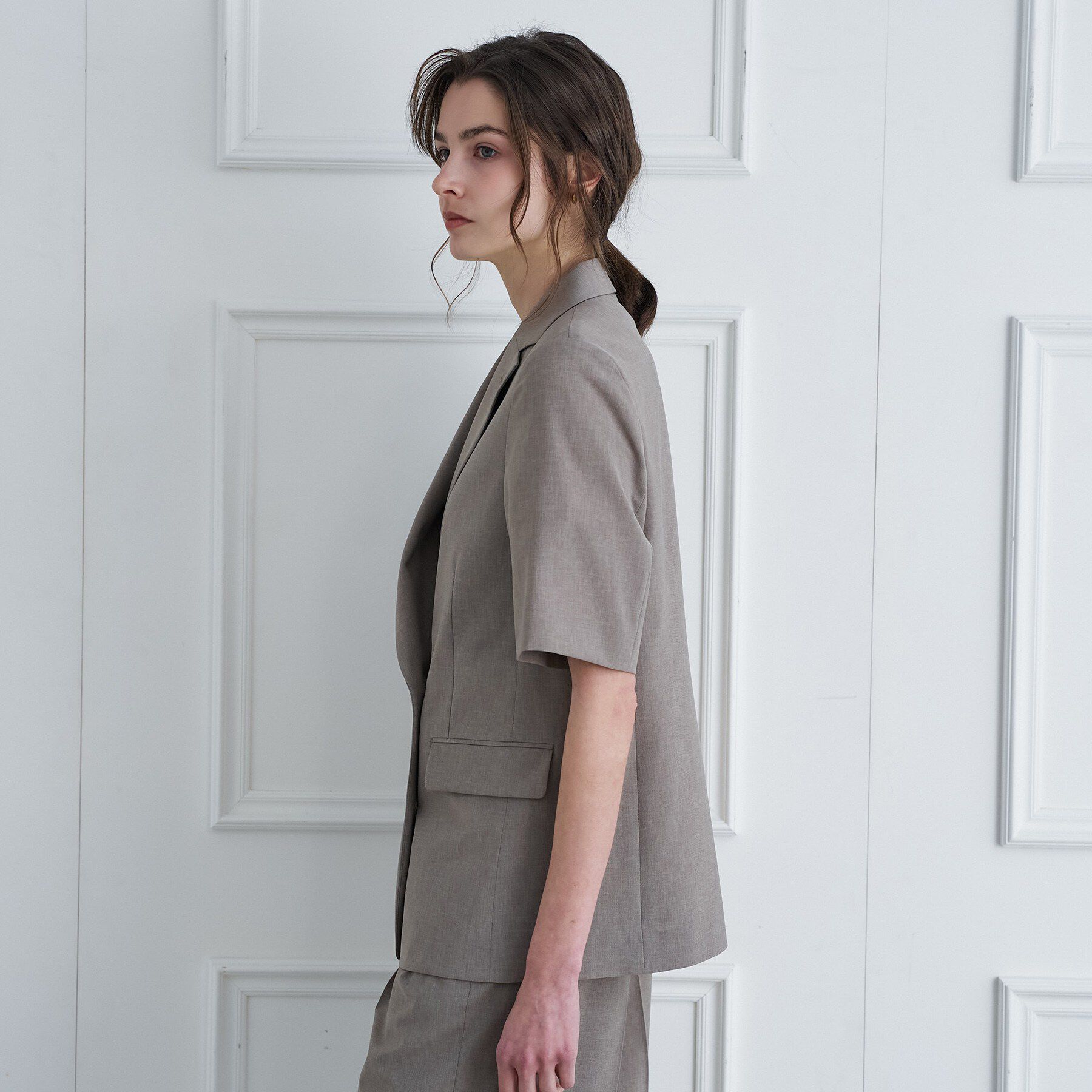 DRESSTERIOR「【大人MUSE5月号掲載/セットアップ可】ウォッシャブルイージーサマージャケット」|テーラードジャケット|