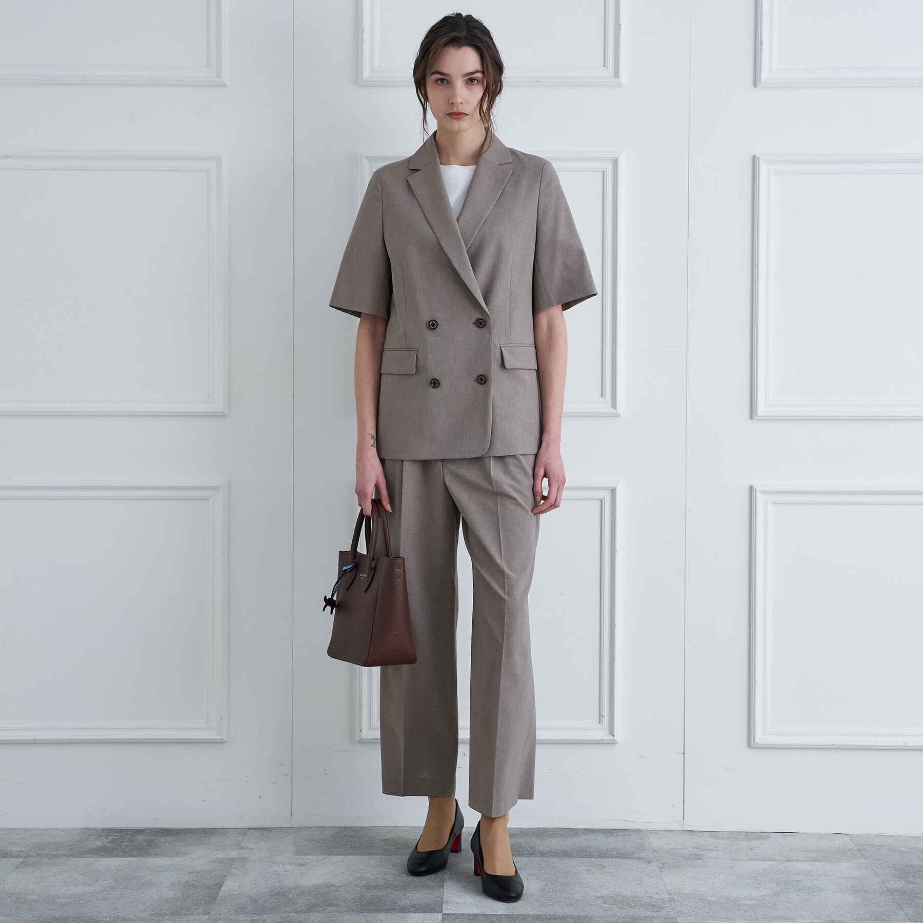 DRESSTERIOR「【大人MUSE5月号掲載/セットアップ可】ウォッシャブルイージーサマージャケット」|テーラードジャケット|