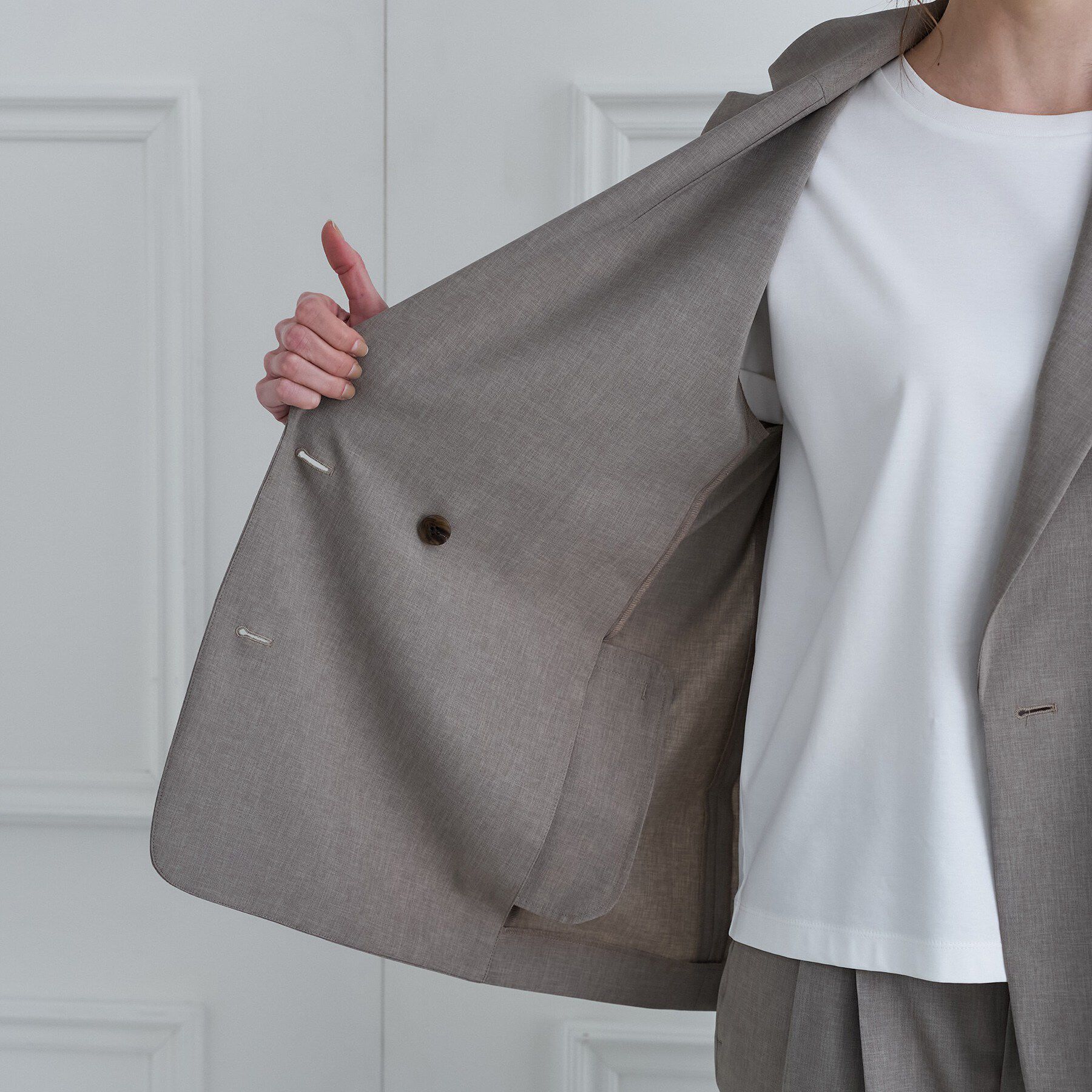 DRESSTERIOR「【大人MUSE5月号掲載/セットアップ可】ウォッシャブルイージーサマージャケット」|テーラードジャケット|