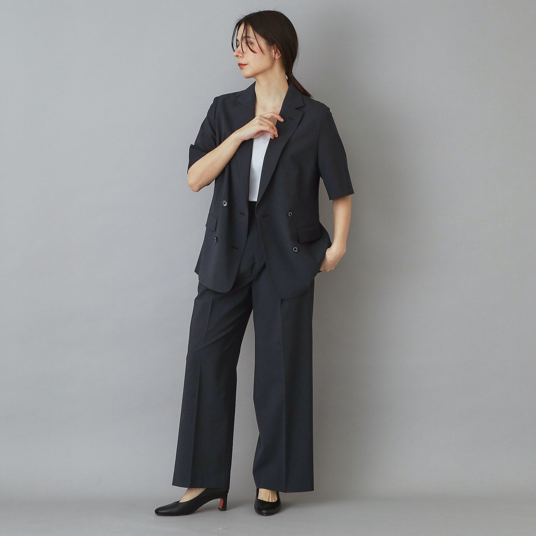 DRESSTERIOR「【大人MUSE5月号掲載/セットアップ可】ウォッシャブルイージーサマージャケット」|テーラードジャケット|