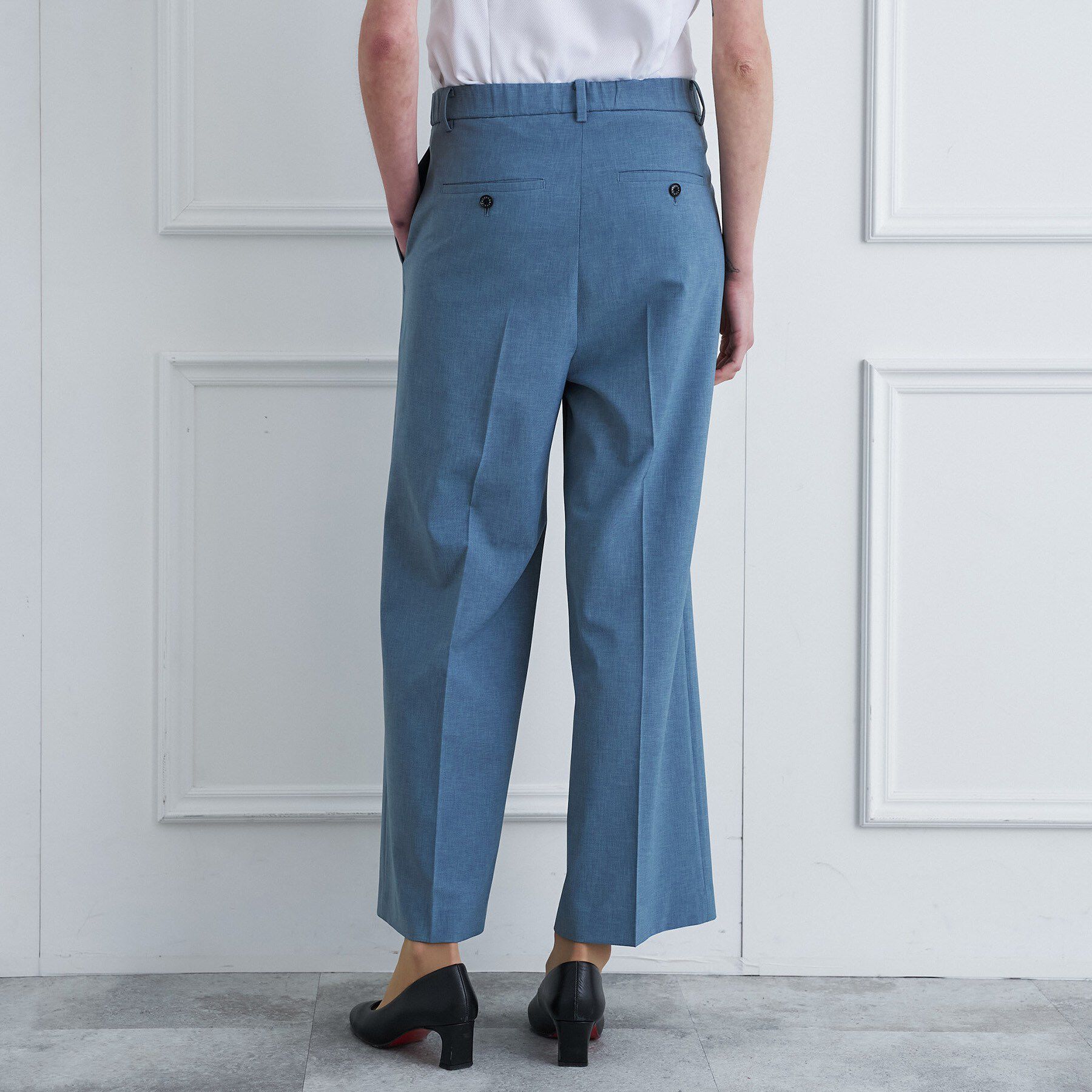 DRESSTERIOR「【大人MUSE5月号掲載】【セットアップ可】ウォッシャブルタックワイドパンツ」|その他|