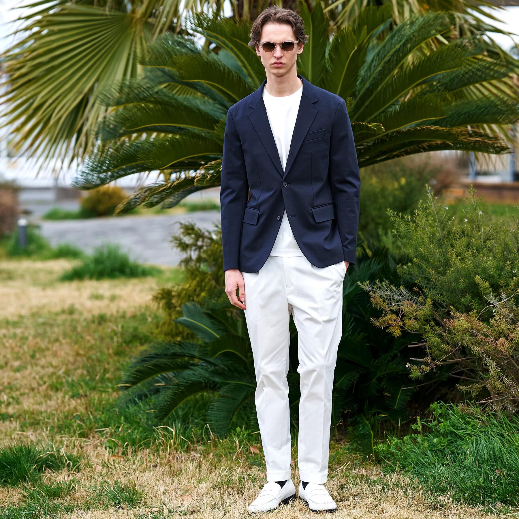 DRESSTERIOR「【干場義雅&times;MOVB&times;DRESSTERIOR】トリプルコラボ DUPLEX COTTON ジャケット」|テーラードジャケット|