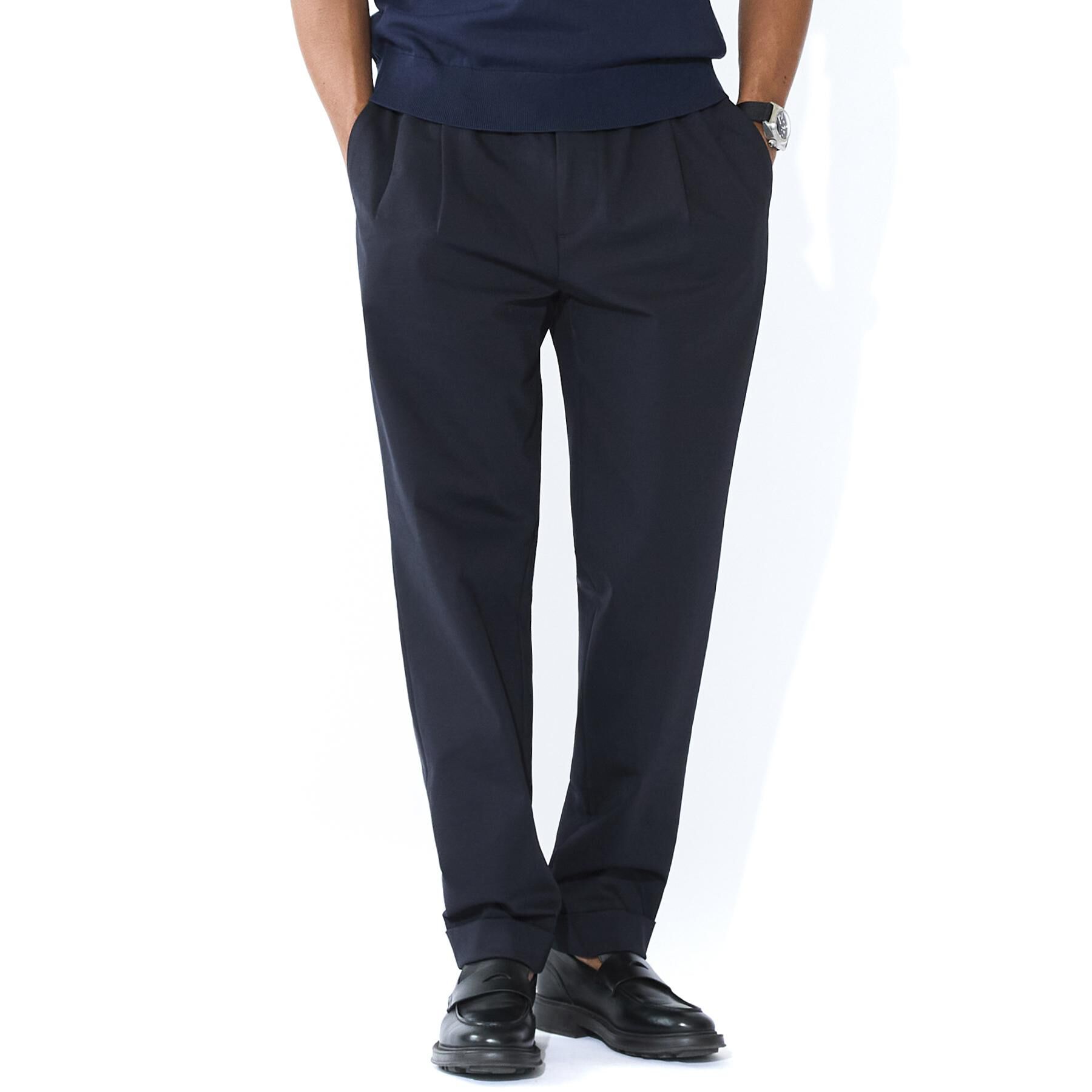 DRESSTERIOR「【干場義雅&times;MOVB&times;DRESSTERIOR】トリプルコラボ DUPLEX COTTON トラウザー」|その他|ネイビー(094)