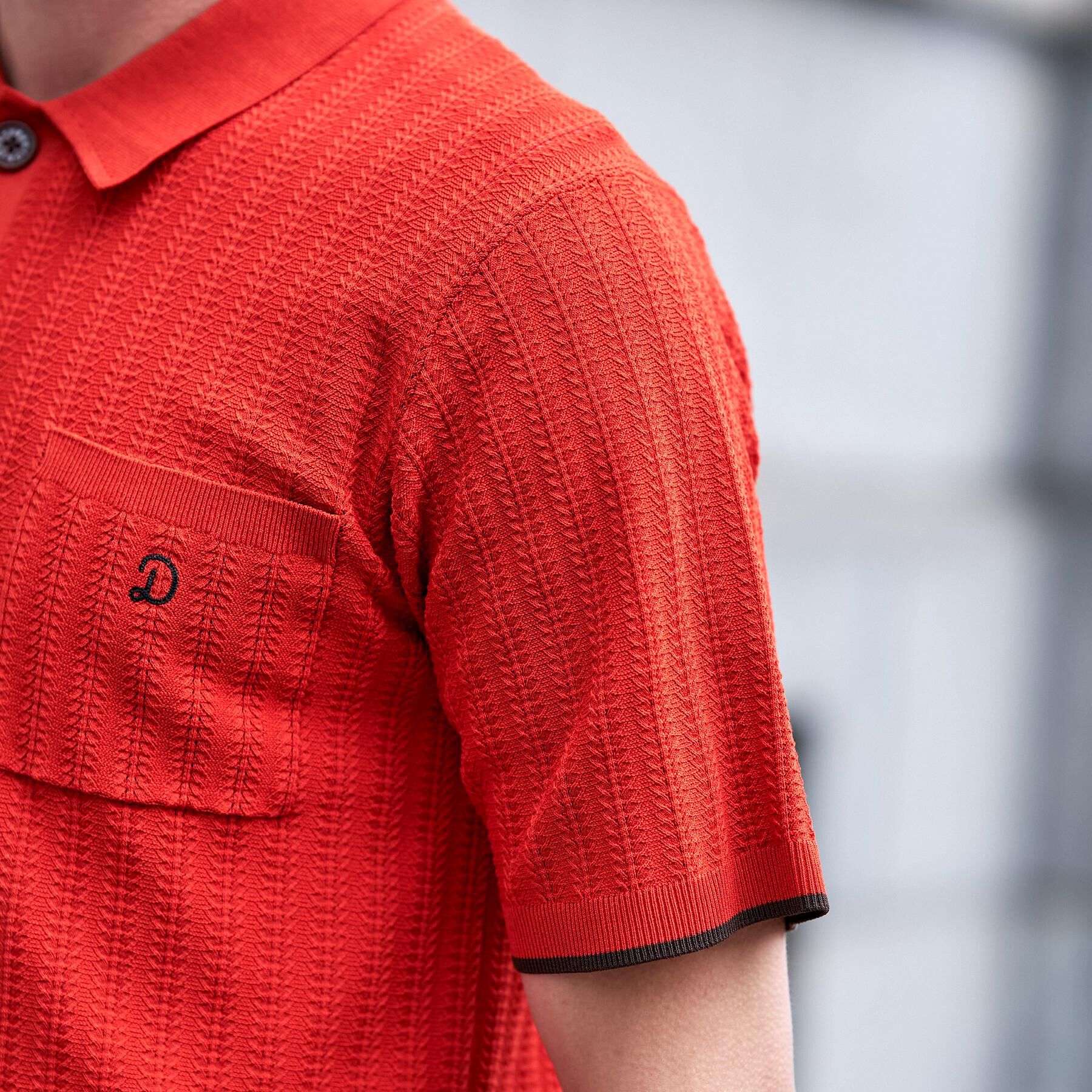 DRESSTERIOR「【Safari5月号掲載】ウォッシャブル キューバニットシャツ」|ニット・セーター|