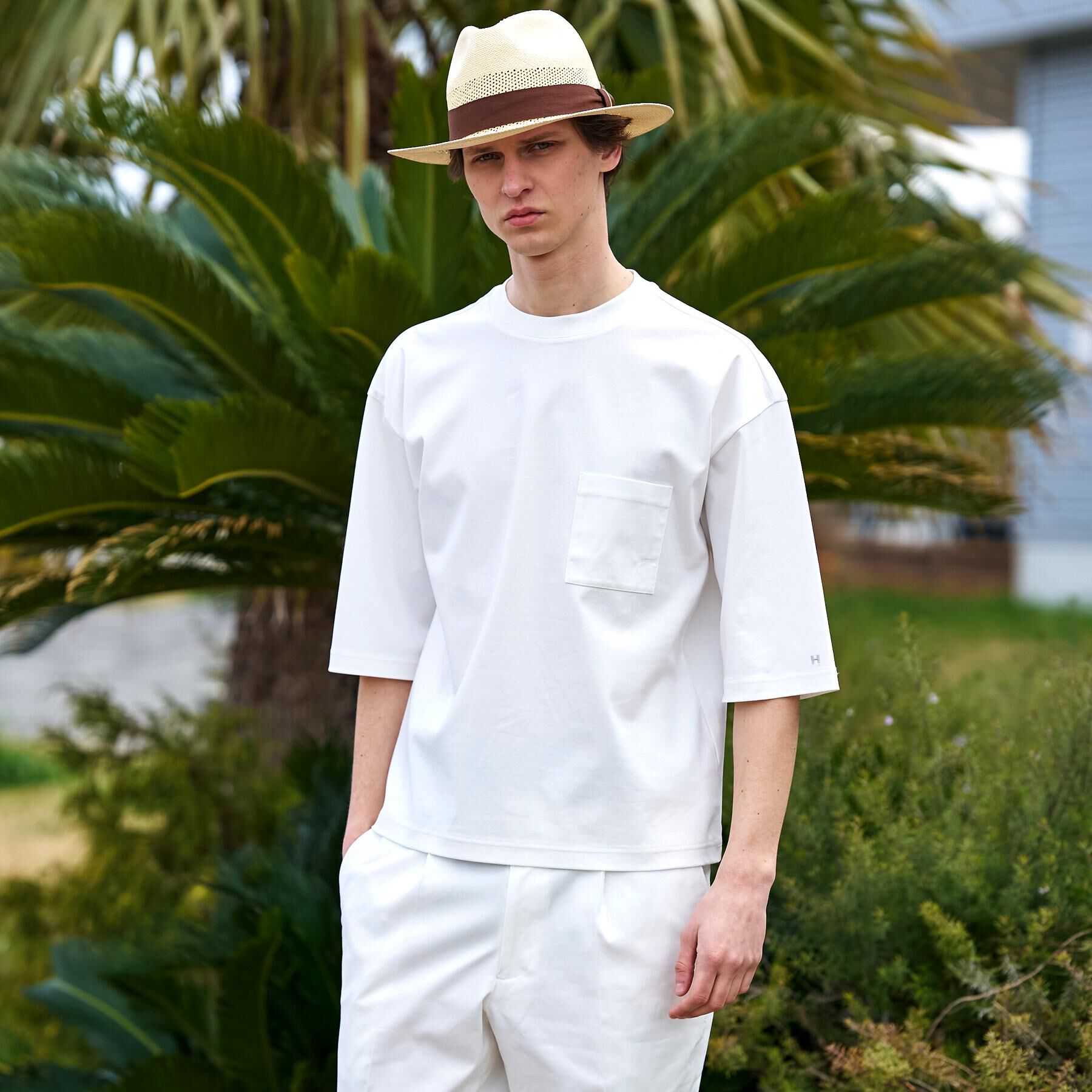 DRESSTERIOR「【干場義雅&times;DRESSTERIOR】ICE CLEAR COTTON Tシャツ」|Tシャツ・カットソー|