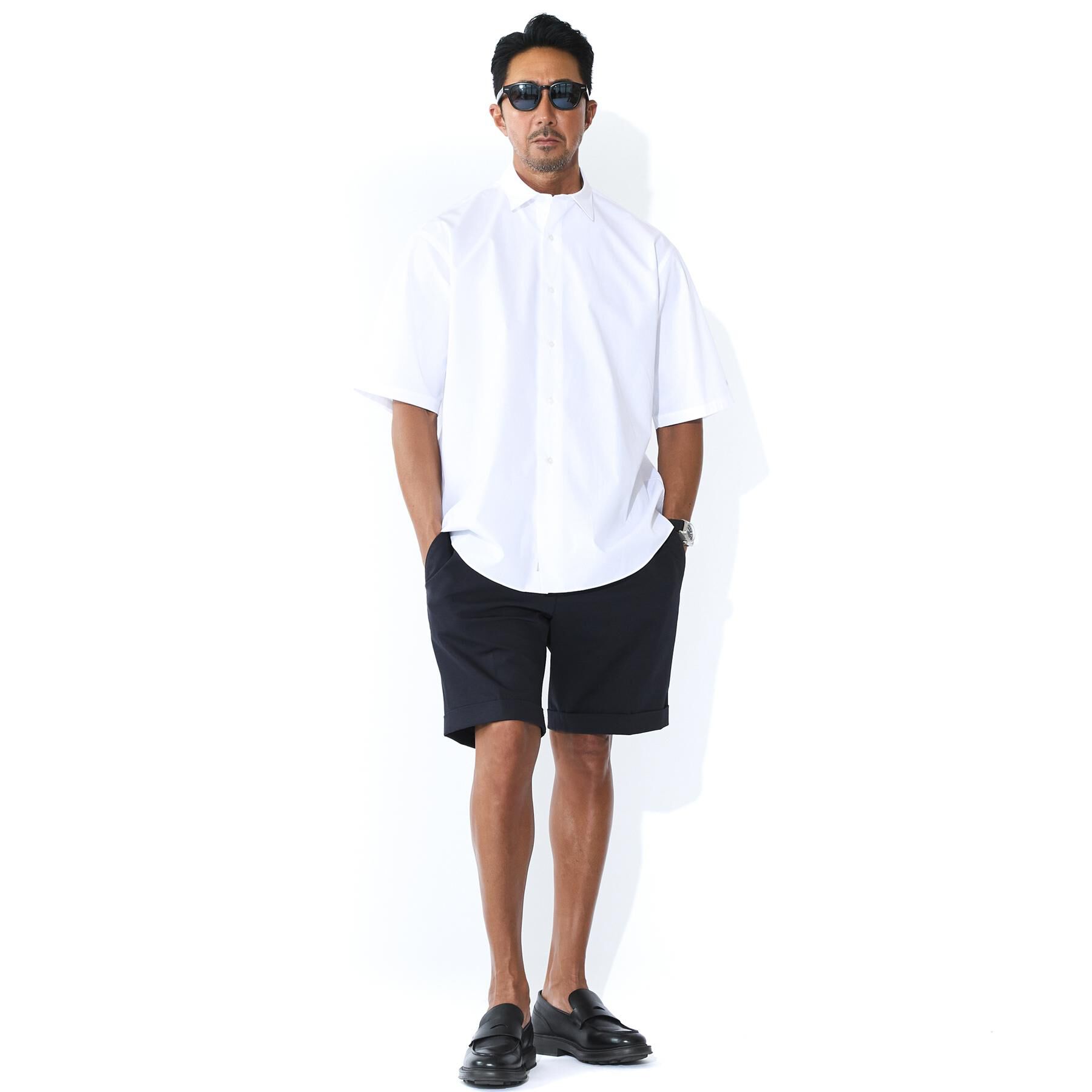 DRESSTERIOR「【干場義雅&times;MOVB&times;DRESSTERIOR】トリプルコラボ DUPLEX COTTON ハーフパン」|その他|