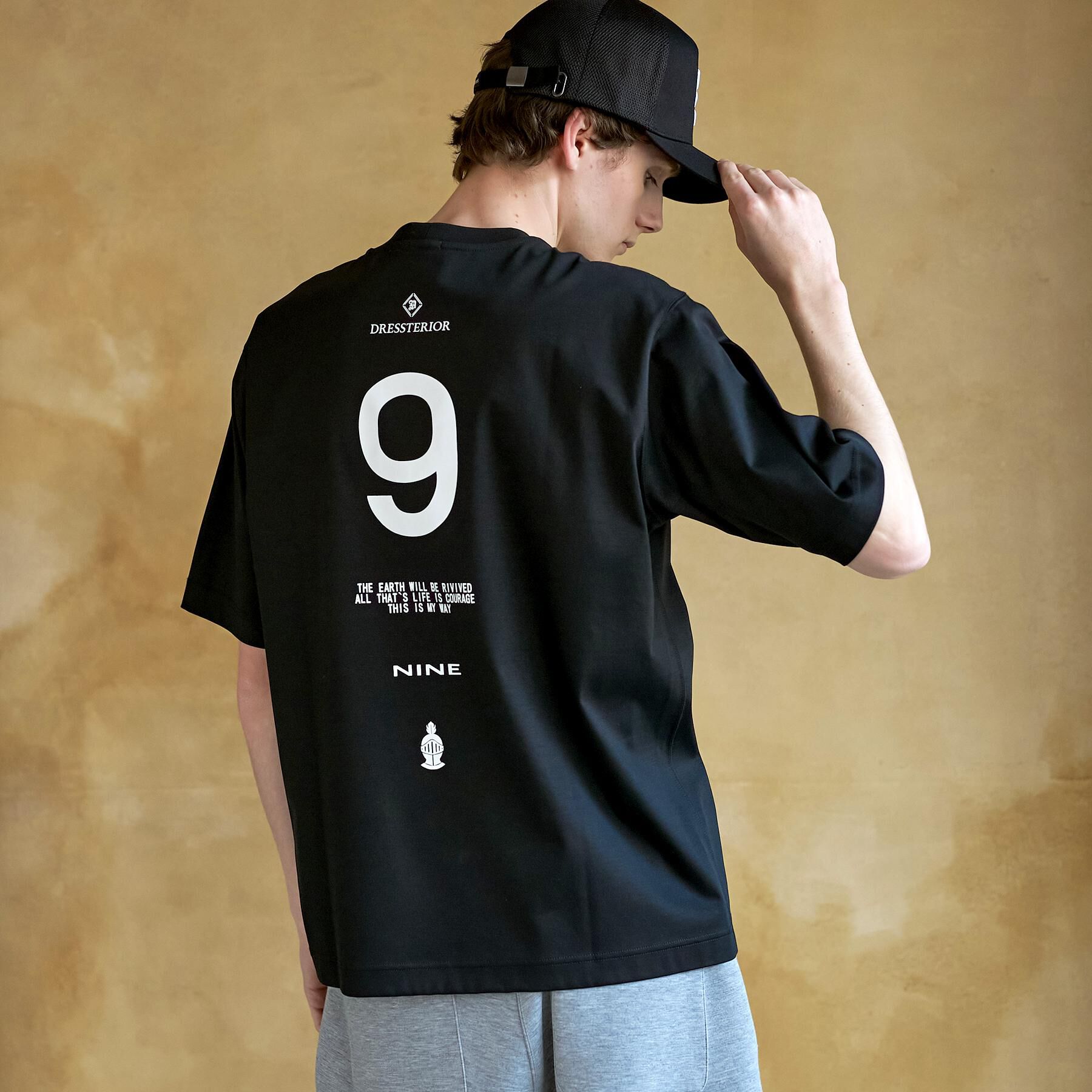 DRESSTERIOR「【接触冷感／抗菌防臭／消臭】ICE CLEAR COTTON NINEストリートTシャツ」|Tシャツ・カットソー|