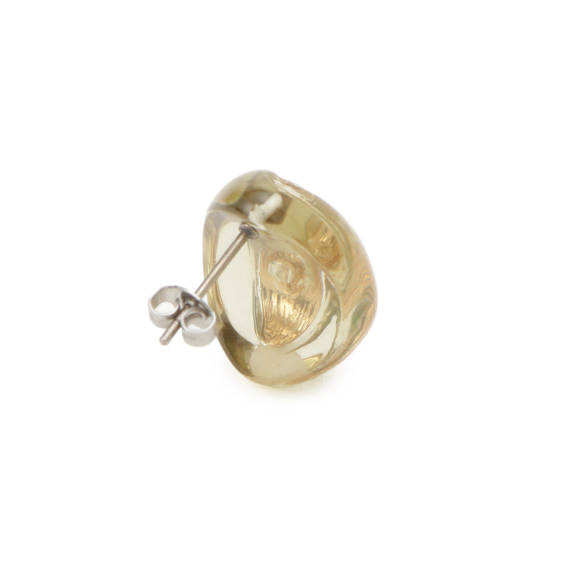 DRESSTERIOR「クリア&times;ゴ－ルドピアス」|ピアス|