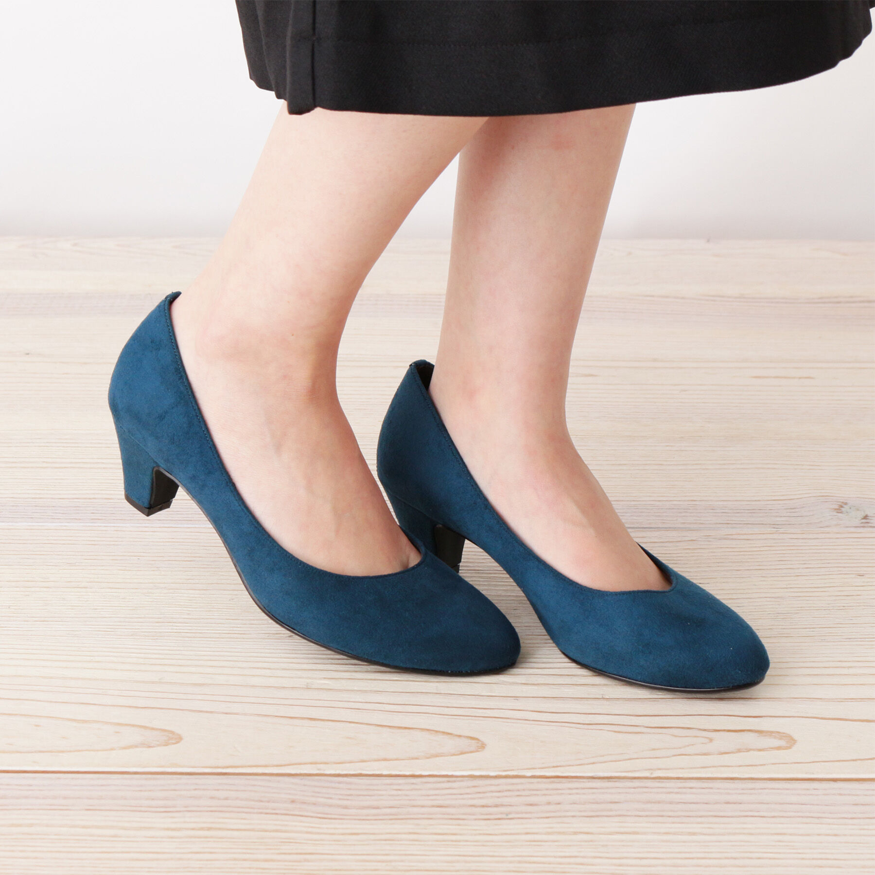 grove「【5.5センチヒール】ふわっと包まれる、やわここちパンプス18AW(日本製)」|パンプス|