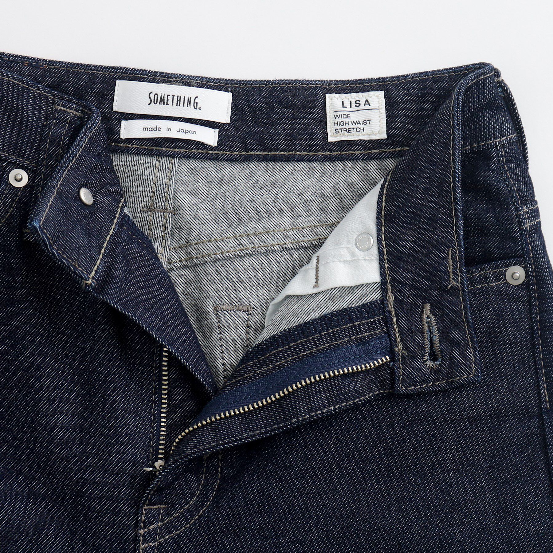grove「【SOMETHING&times;grove別注】LISAWIDE DENIM PANTS」|デニム|