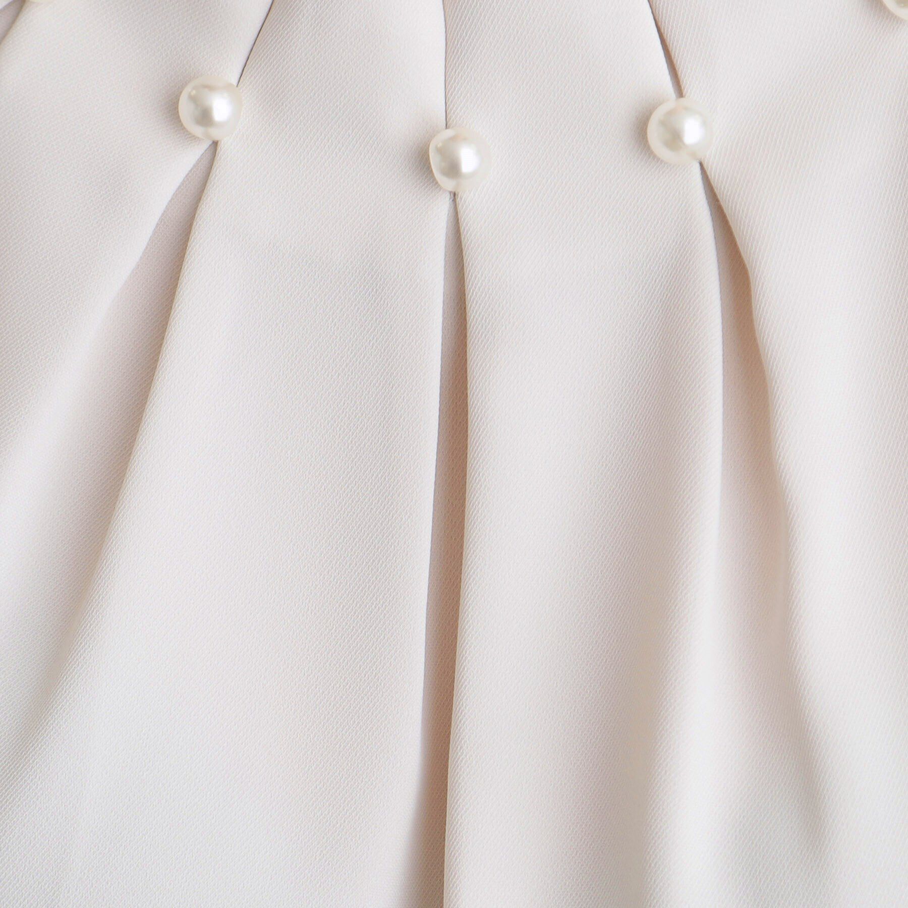 grove「パール調タックブラウス」|シャツ・ブラウス|