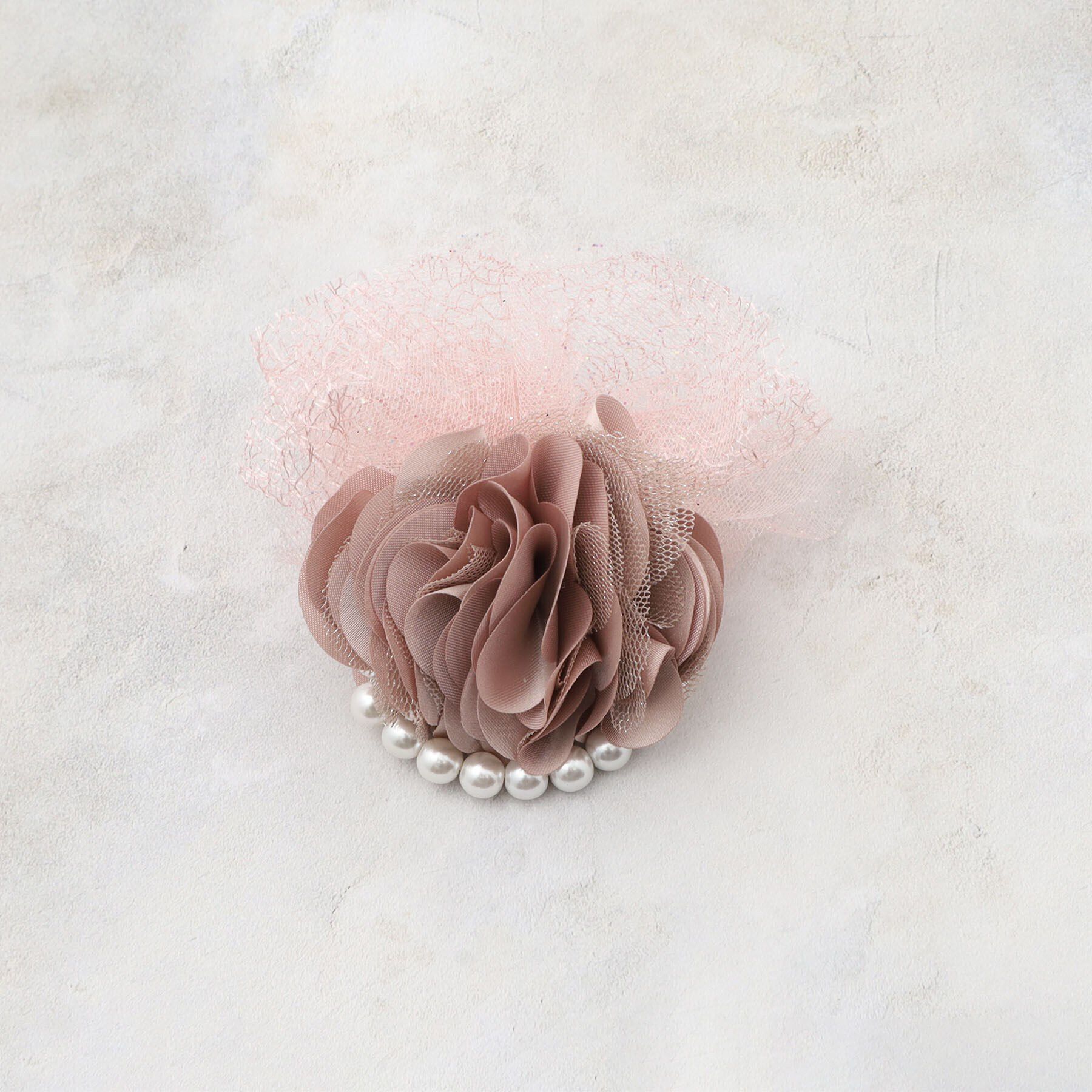 grove「フラワーシフォンパール調コサージュ【入卒対応可】」|ブローチ・コサージュ|ピンク(071)