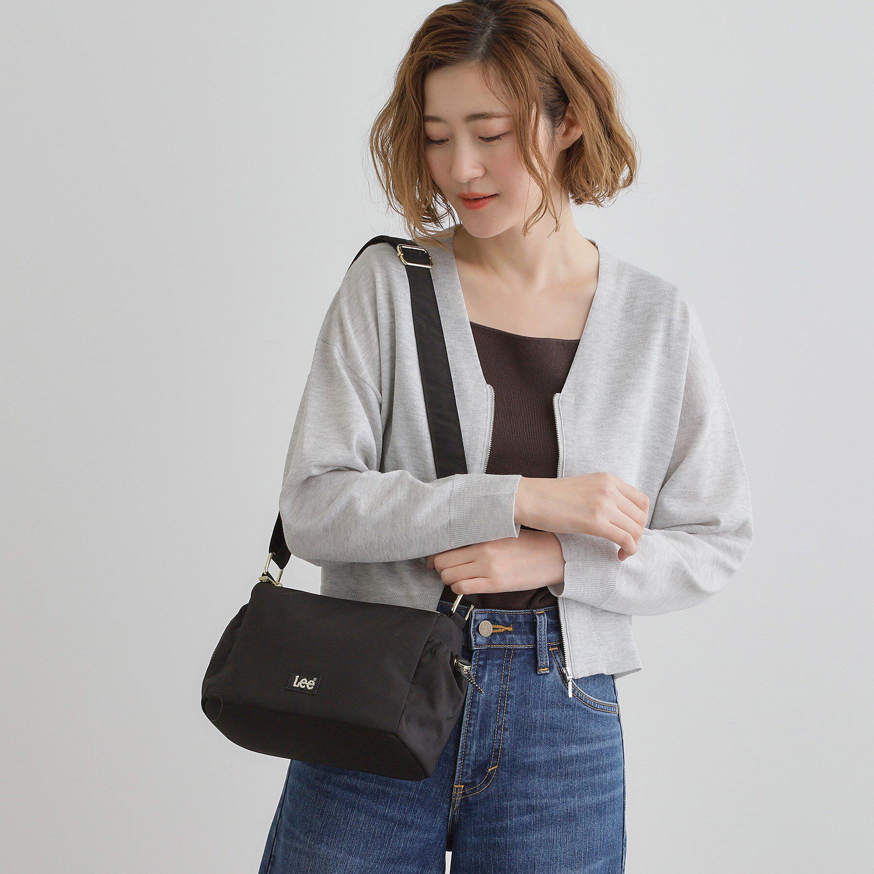 grove「【Lee別注】撥水サイドドロストショルダー」|ショルダー・メッセンジャー|