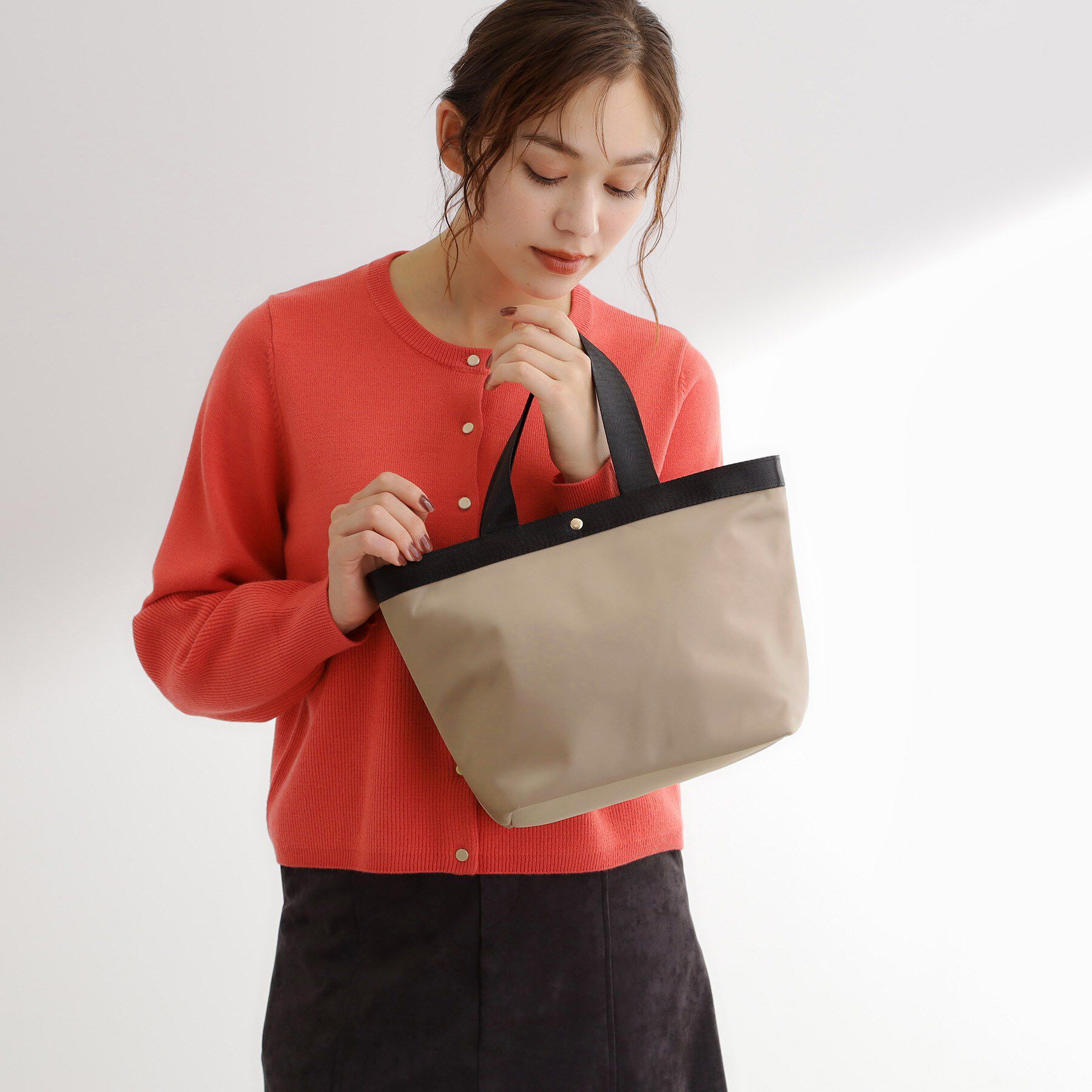 grove「【撥水】テープ2WAYトート」|トートバッグ|