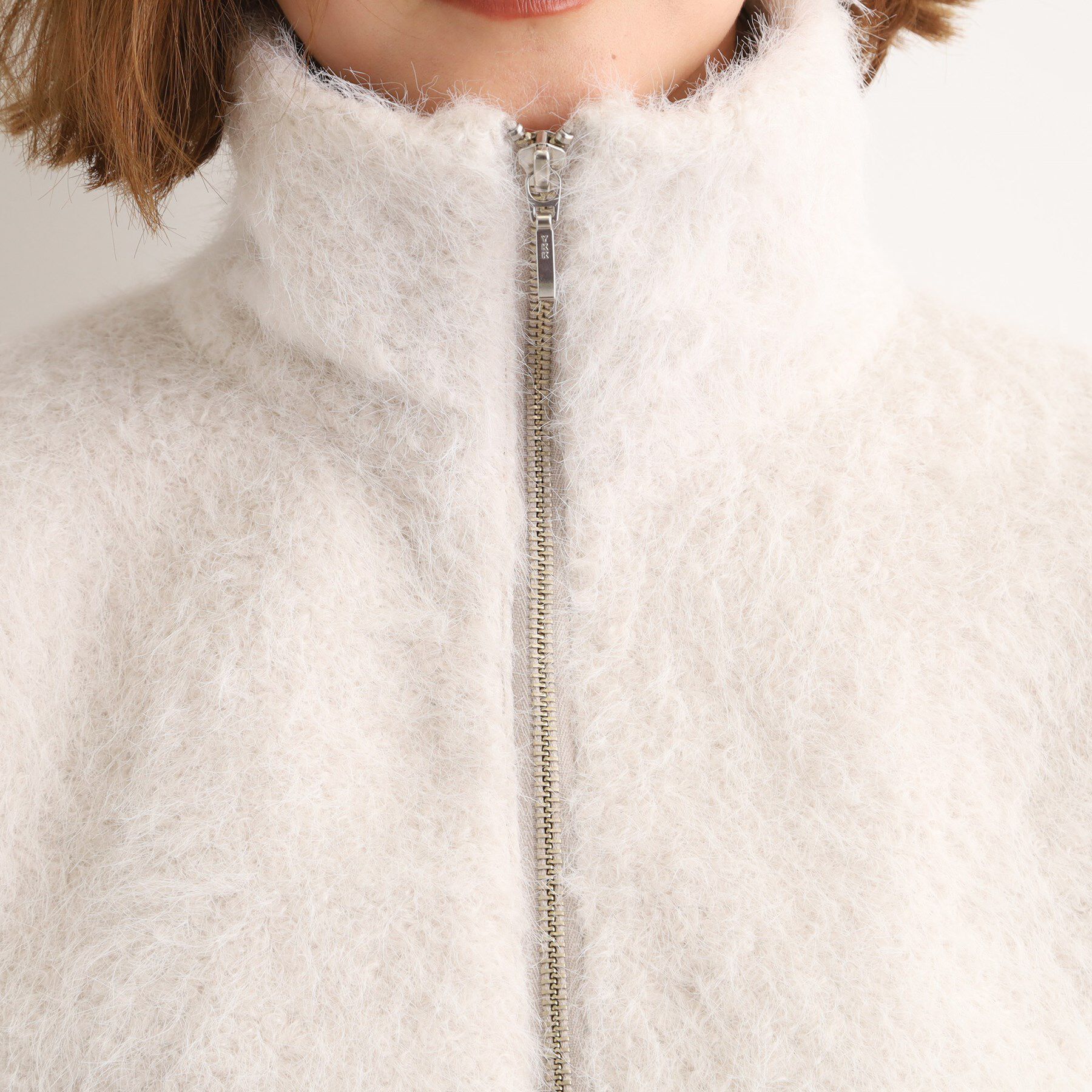 grove「ふんわりと包み込む、リュクスなフェイクファーブルゾン」|ブルゾン・スタジャン|