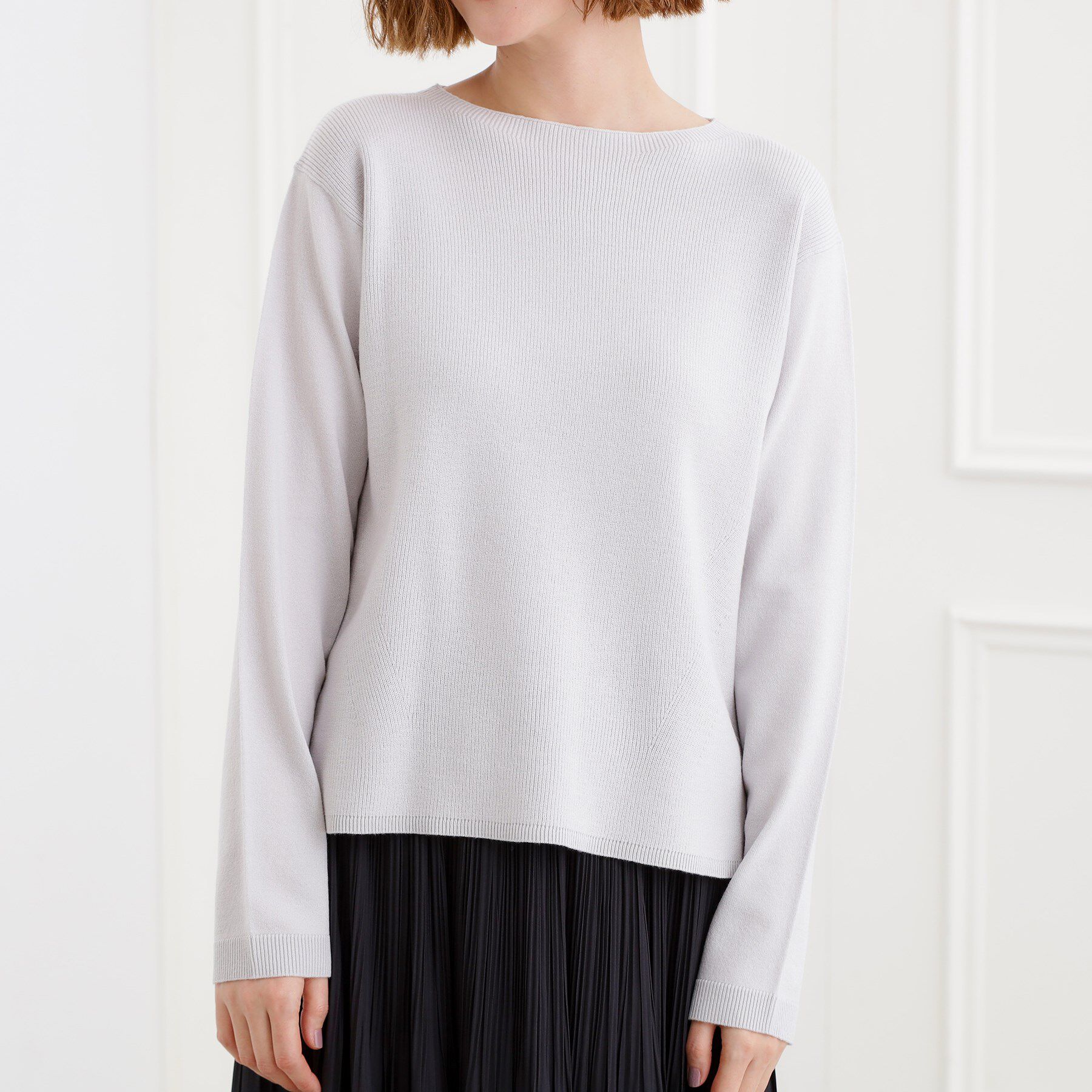 grove「春新色！洗濯機で洗えるベーシックニット【毛玉軽減】」|ニット・セーター|