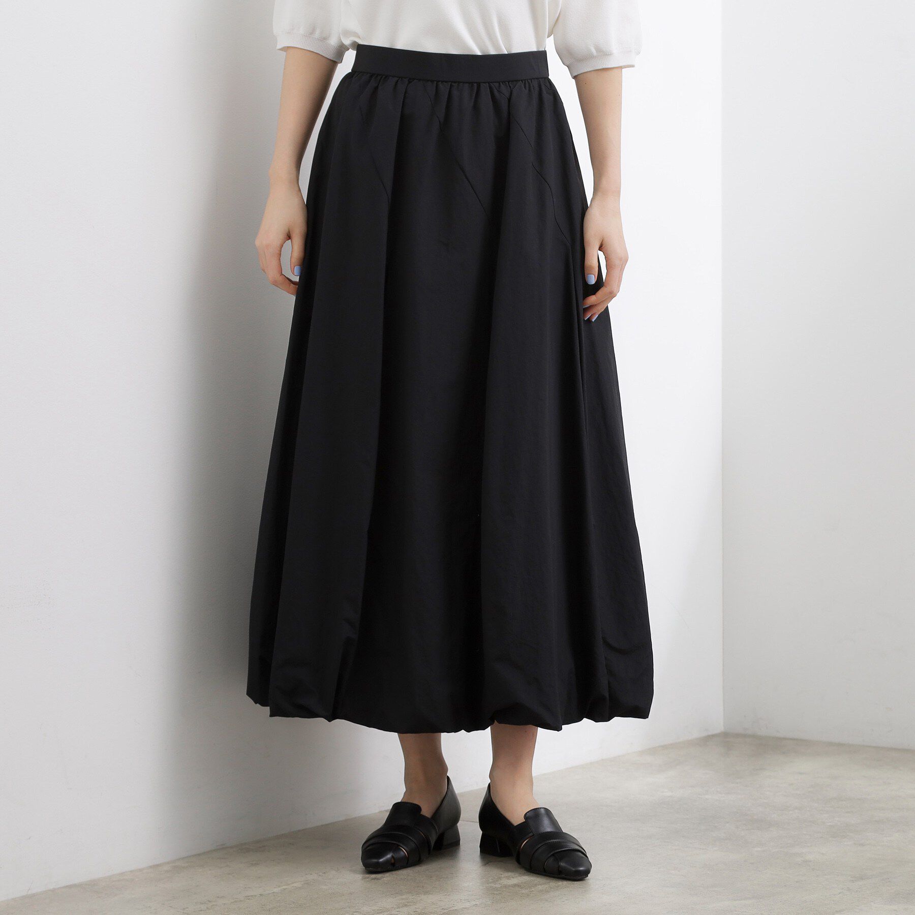grove「軽やかに揺れて、旬のムードを纏う エスカルゴバルーンスカート」|スカート|