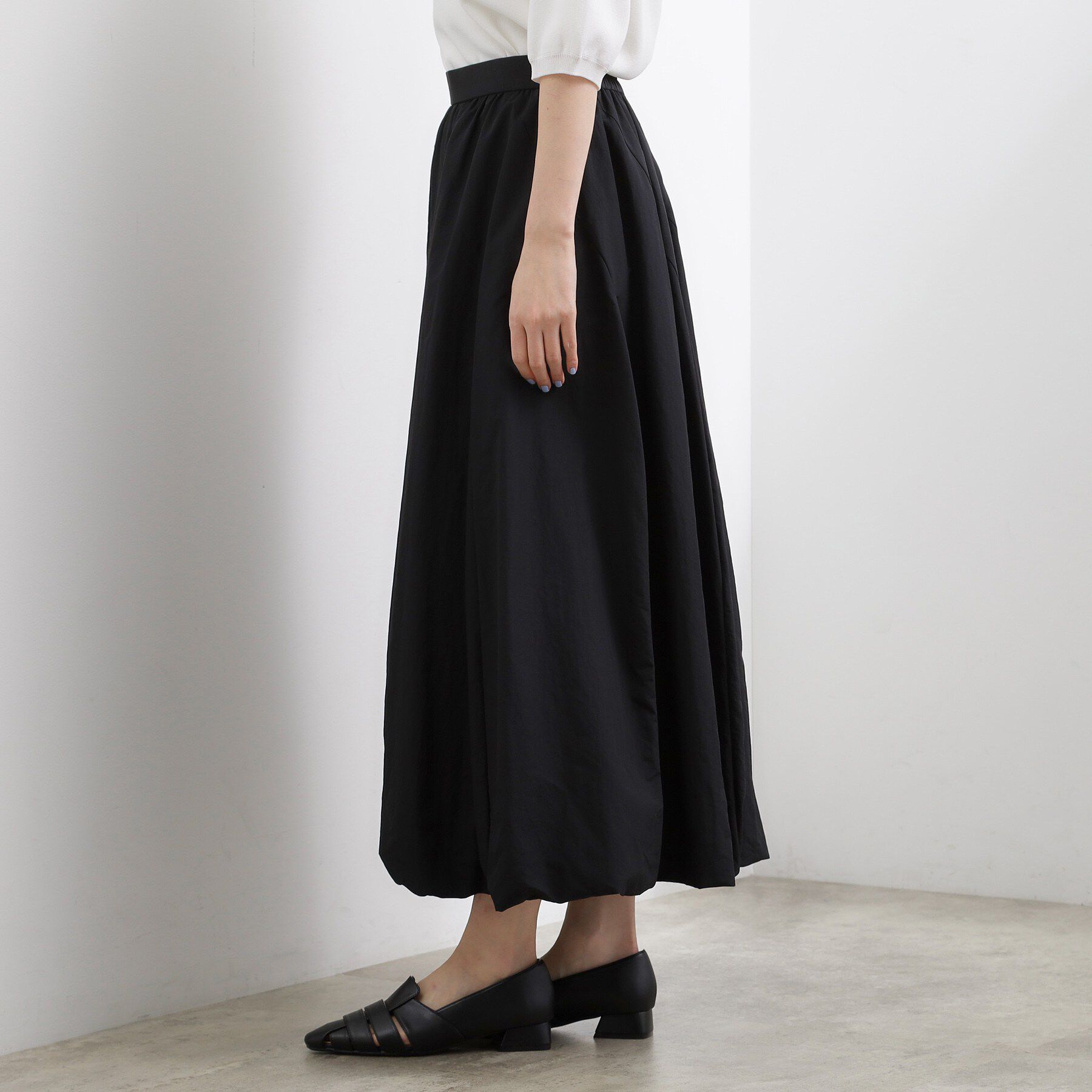 grove「軽やかに揺れて、旬のムードを纏う エスカルゴバルーンスカート」|スカート|