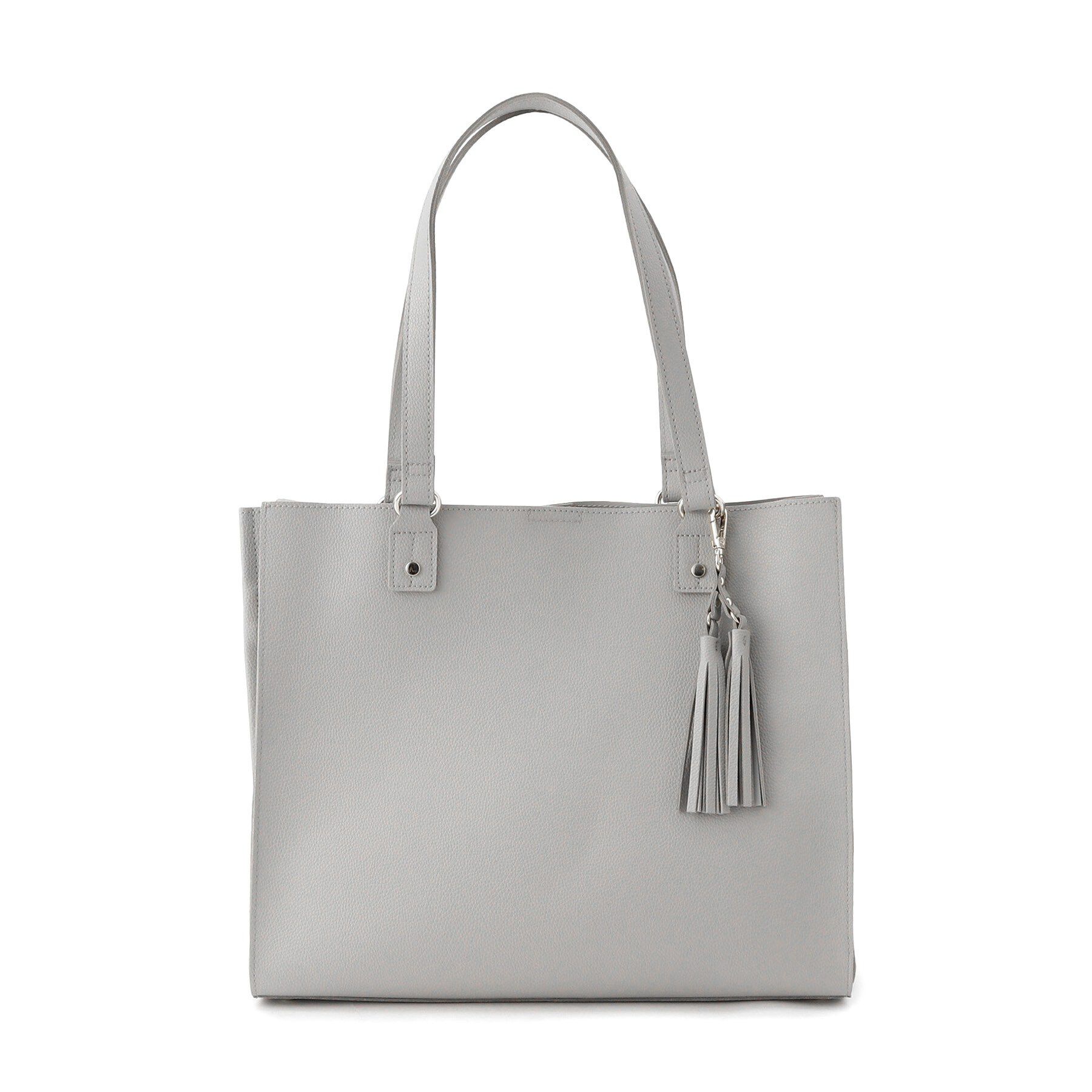 grove「【人間工学/A4】ダブルタッセル中仕切りトート」|トートバッグ|