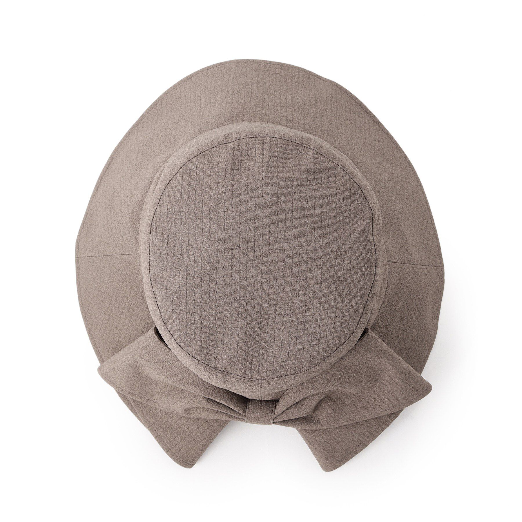 grove「ワイドブリムリボンハット【UVカット・接触冷感・ウォッシャブル】」|ハット|