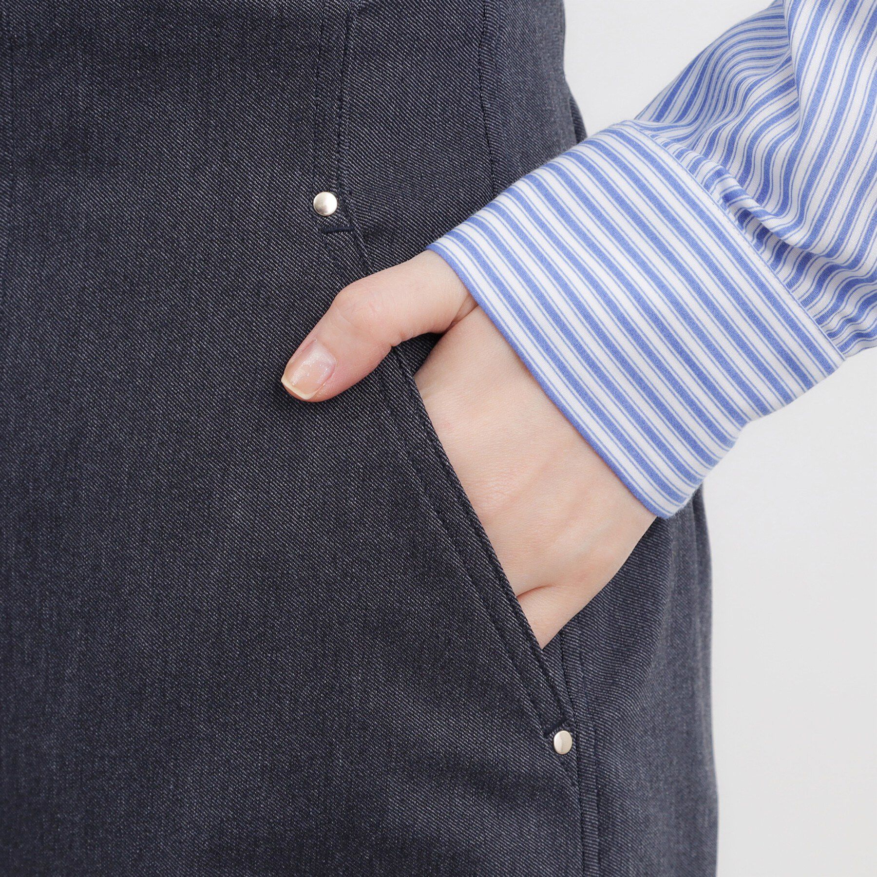 grove「【貴島明日香さん着用】ハイパーストレッチナロースカート」|スカート|