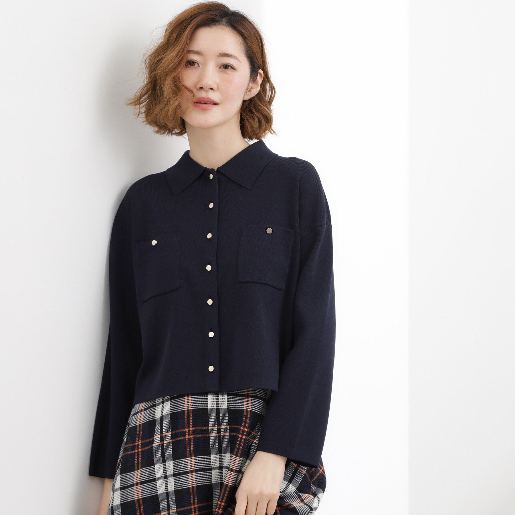 grove「一枚でも羽織でも！大人のTOPS風カーディガン」|カーディガン|