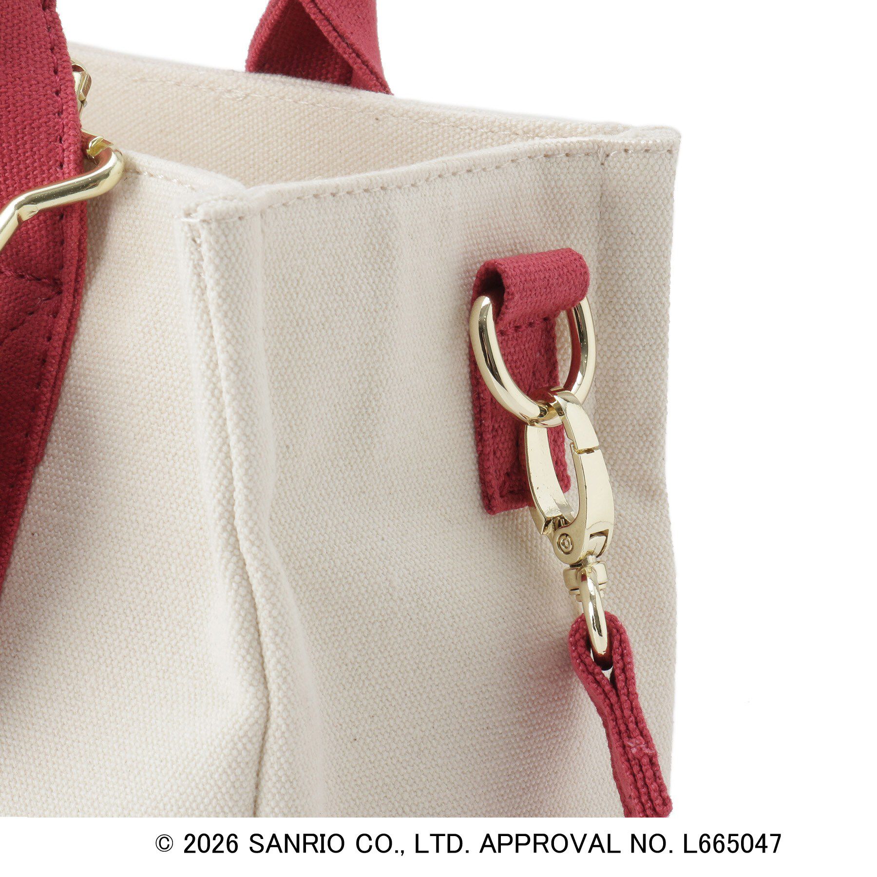 grove「【マイメロディ＆クロミ】Lee別注チャーム付きトート」|トートバッグ|