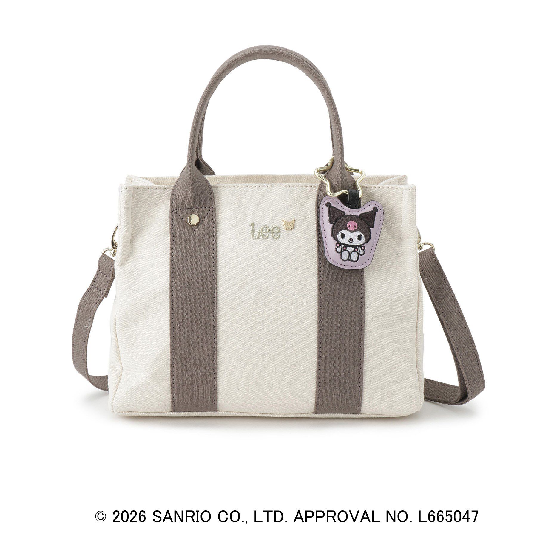 grove「【マイメロディ＆クロミ】Lee別注チャーム付きトート」|トートバッグ|