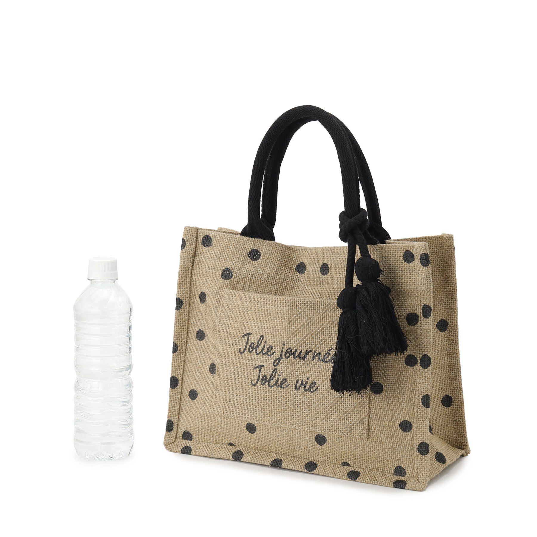 grove「アソートジュートタッセルトート」|トートバッグ|