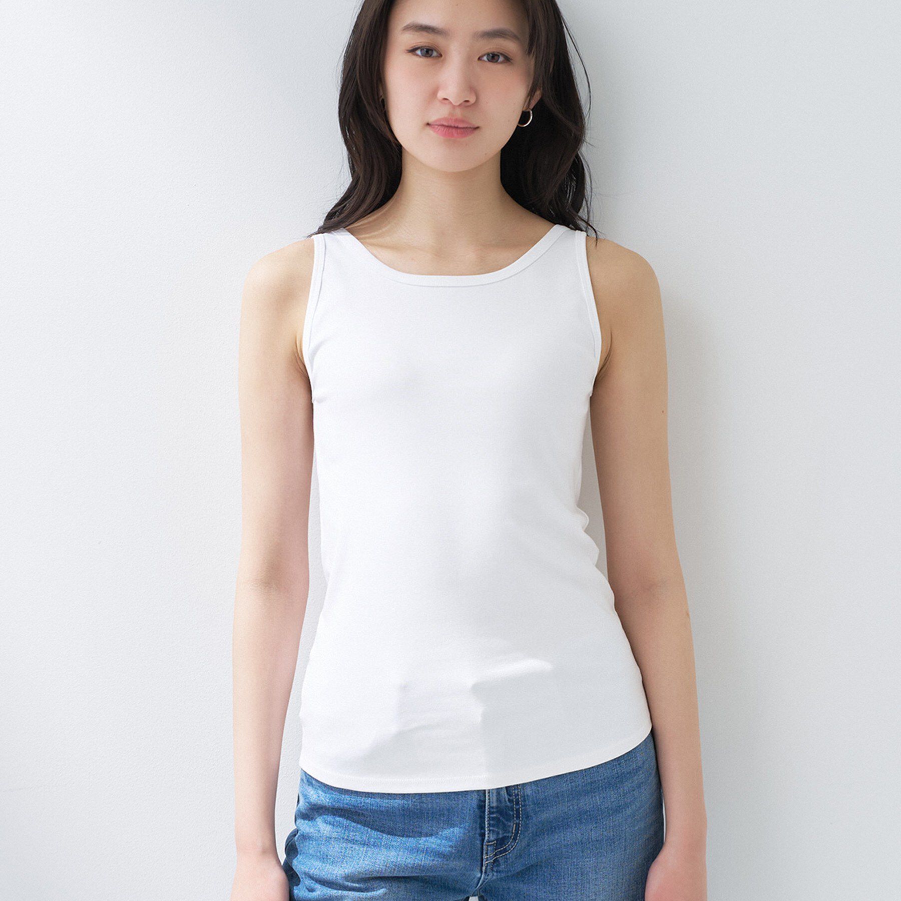 INDIVI「【洗える／前後2WAY】インナータンクトップ」|キャミソール|