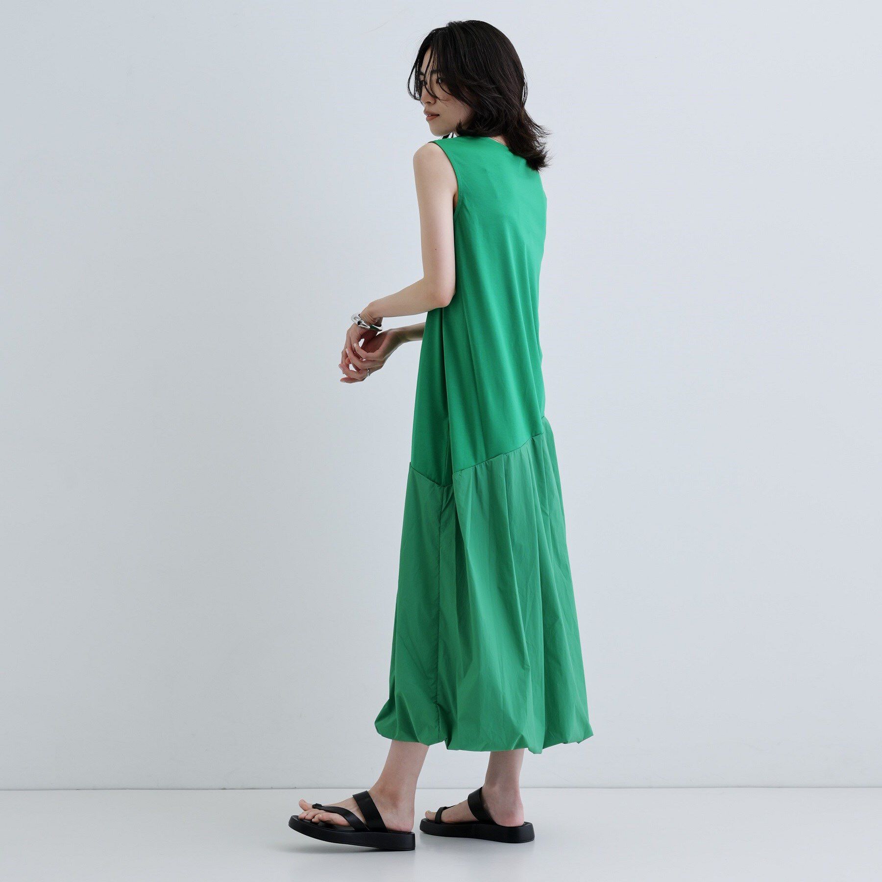 GALLEST「バルーン切替ワンピース」|ワンピース|