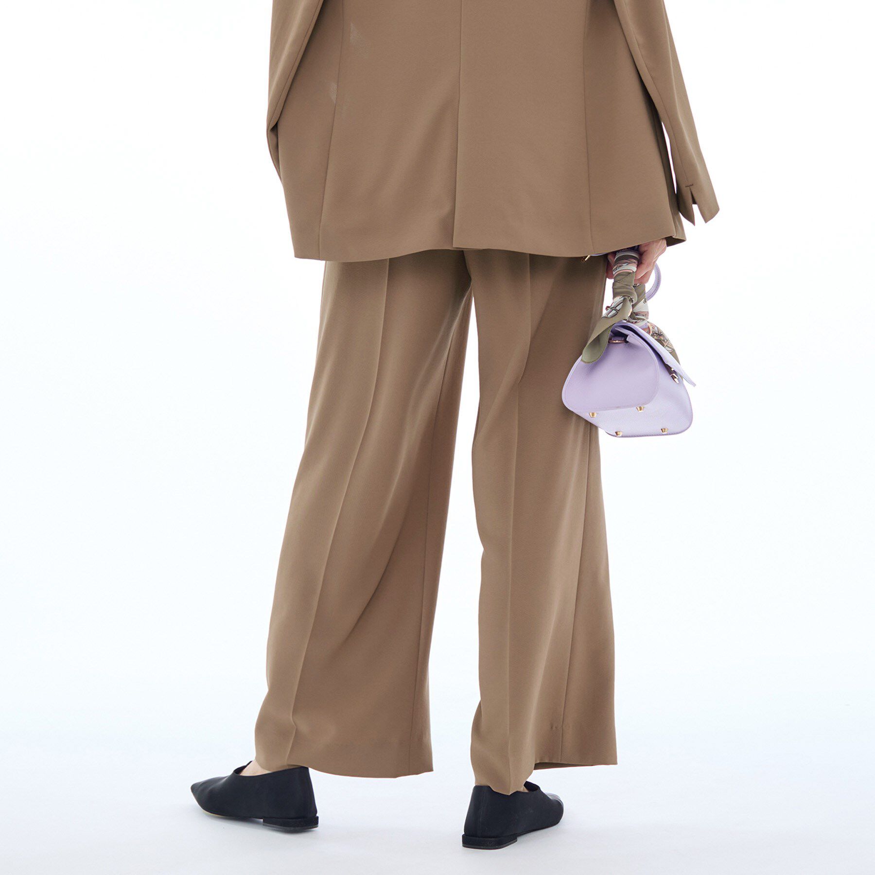 INDIVI「【着心地◎！】タックワイドパンツ」|その他|