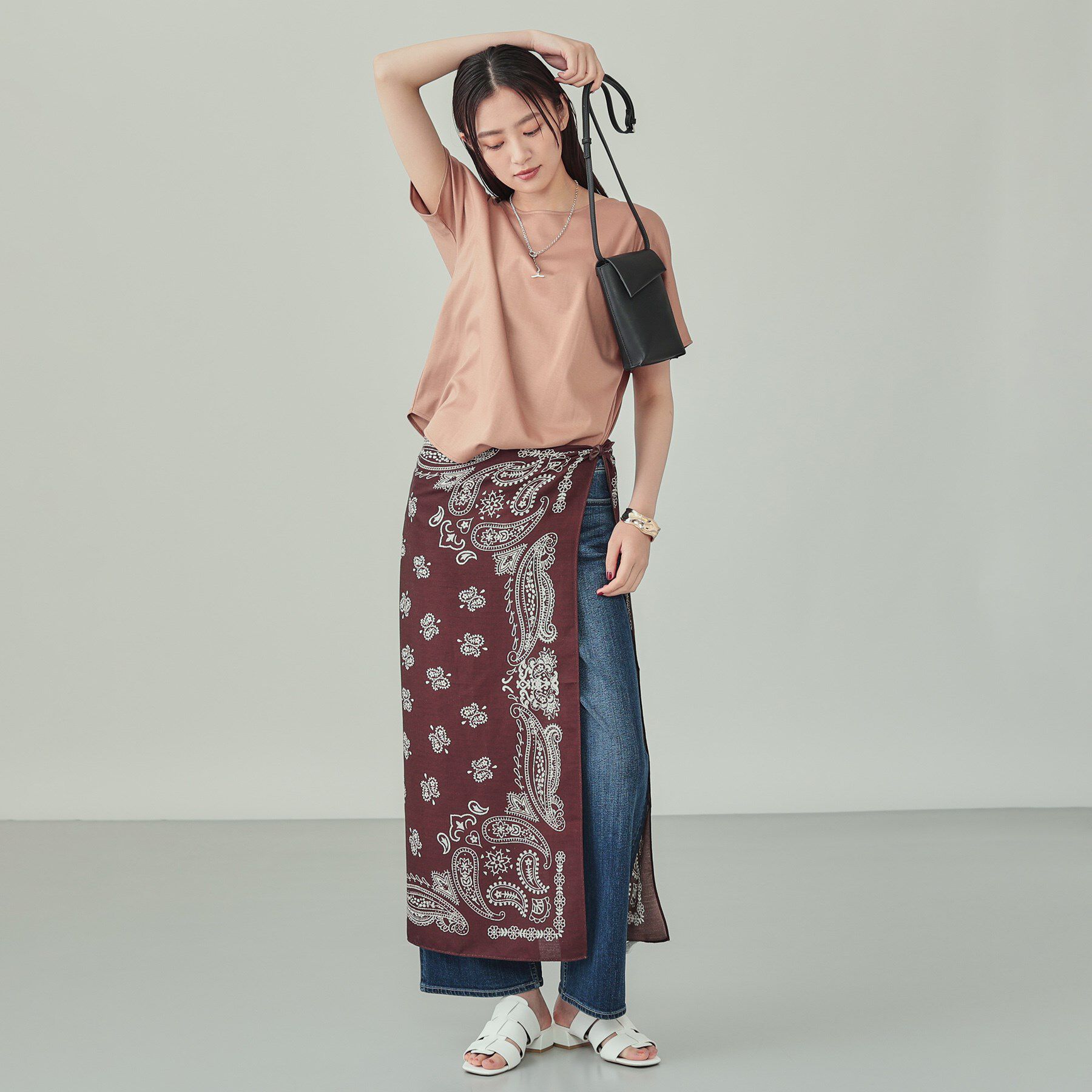 INDIVI「フラップポシェット」|ショルダー・メッセンジャー|