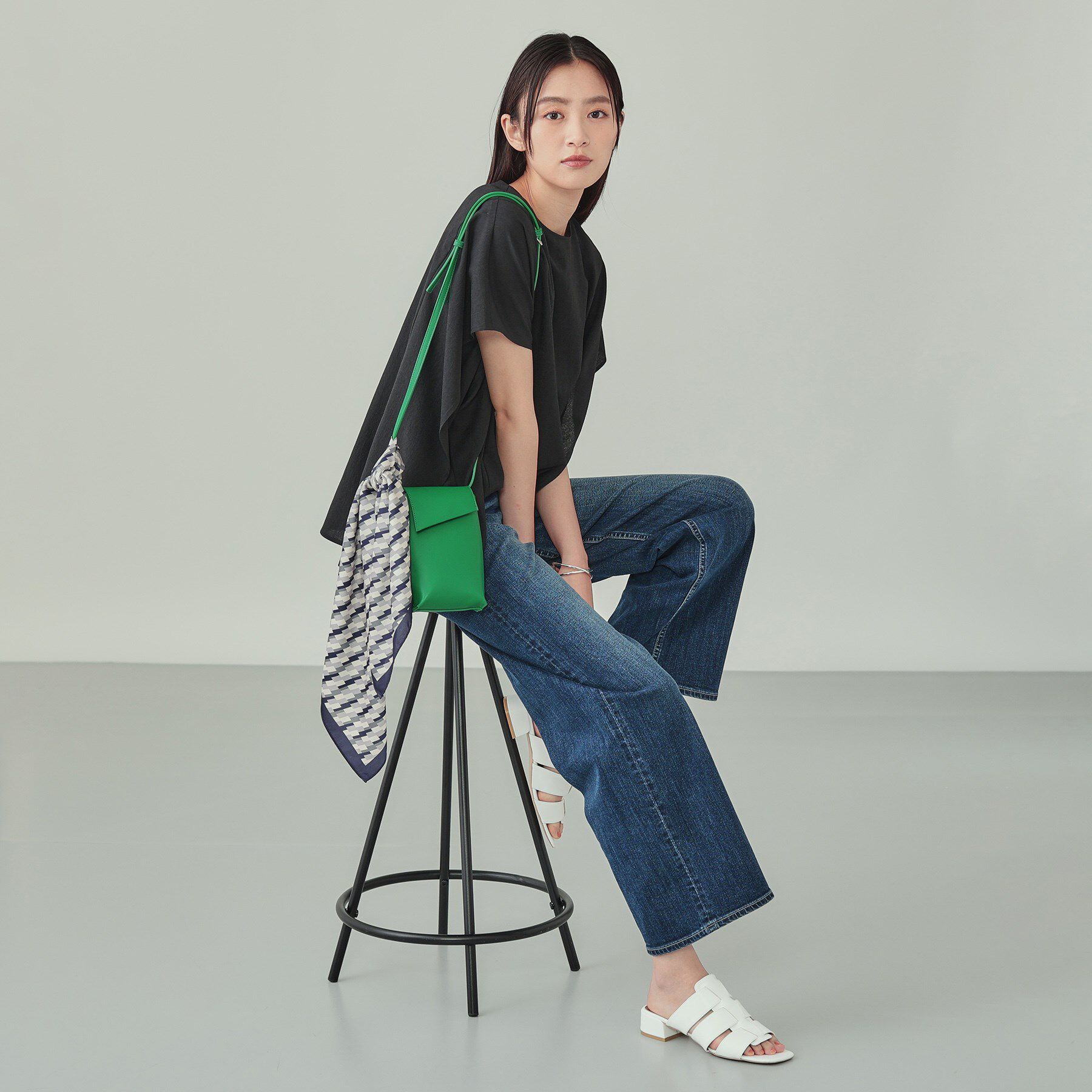 INDIVI「フラップポシェット」|ショルダー・メッセンジャー|