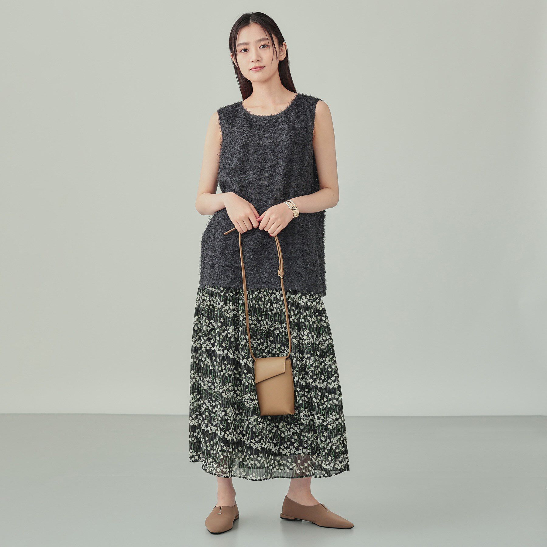 INDIVI「フラップポシェット」|ショルダー・メッセンジャー|