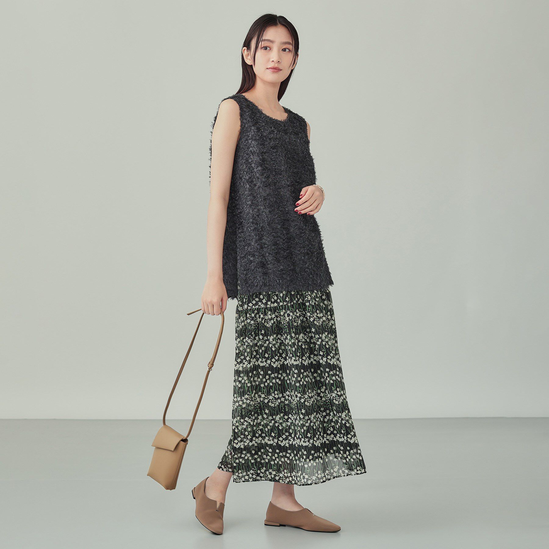 INDIVI「フラップポシェット」|ショルダー・メッセンジャー|