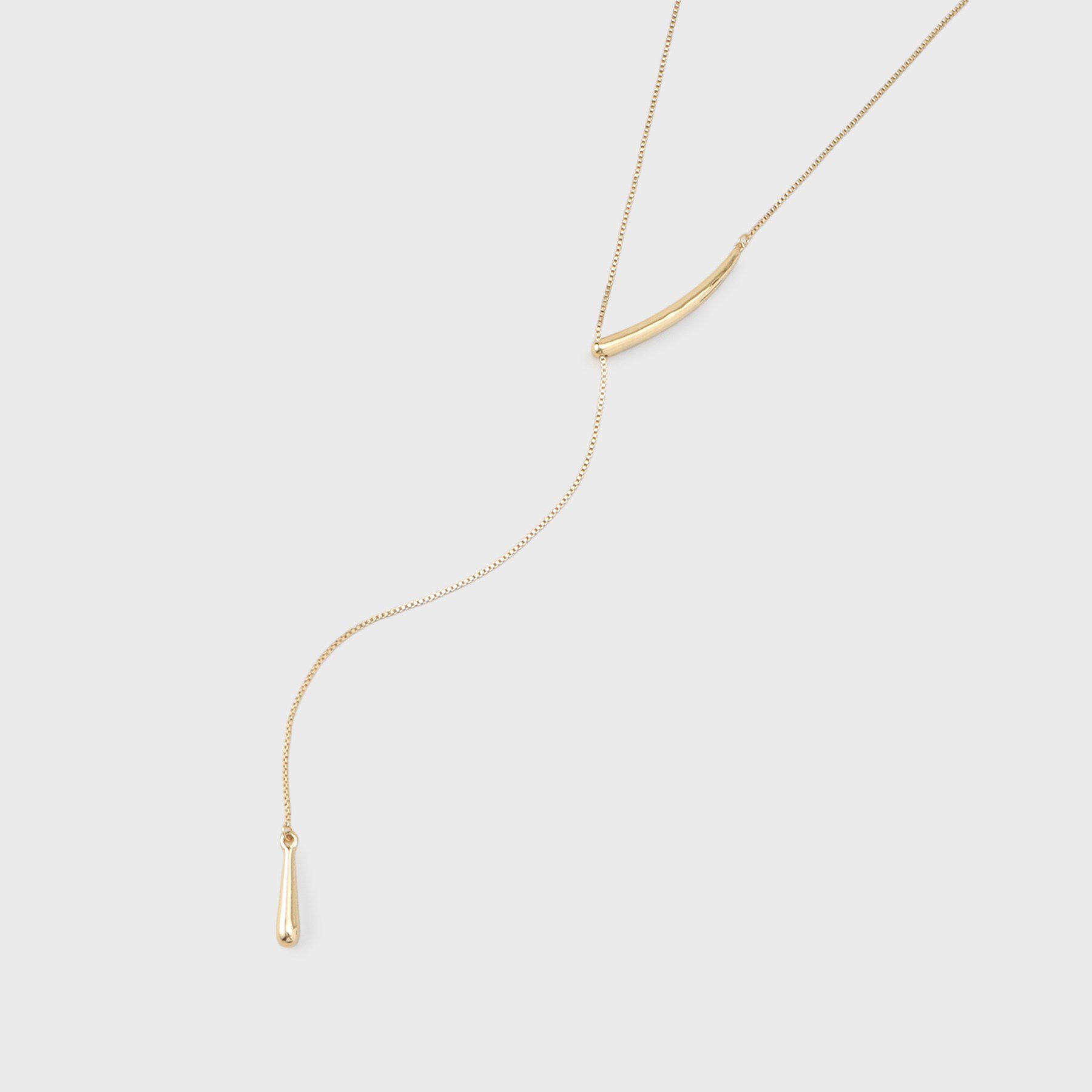 INDIVI「【2WAY】フリードロップネックレス」|ネックレス|ゴールド(007)