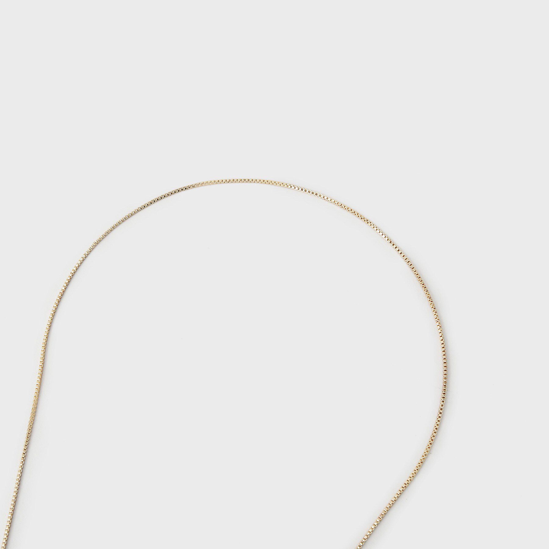 INDIVI「【フリー調整／2WAY】Y字シンプルネックレス」|ネックレス|