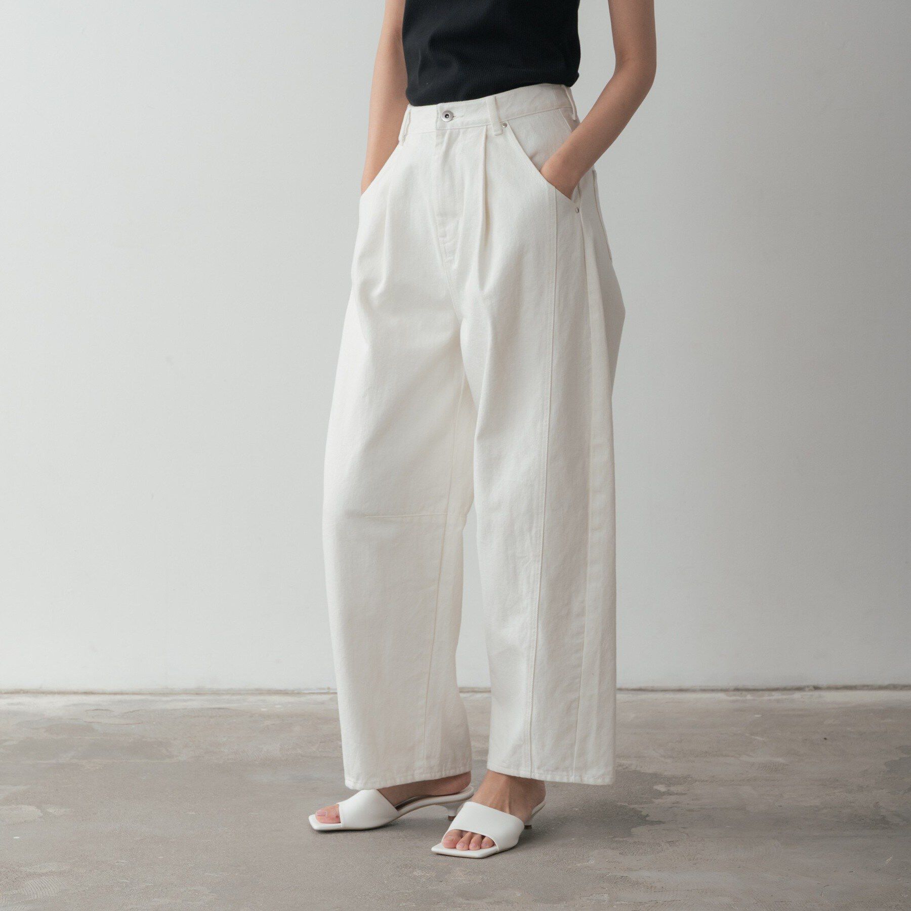 GALLEST「バレルデニムパンツ」|デニム|