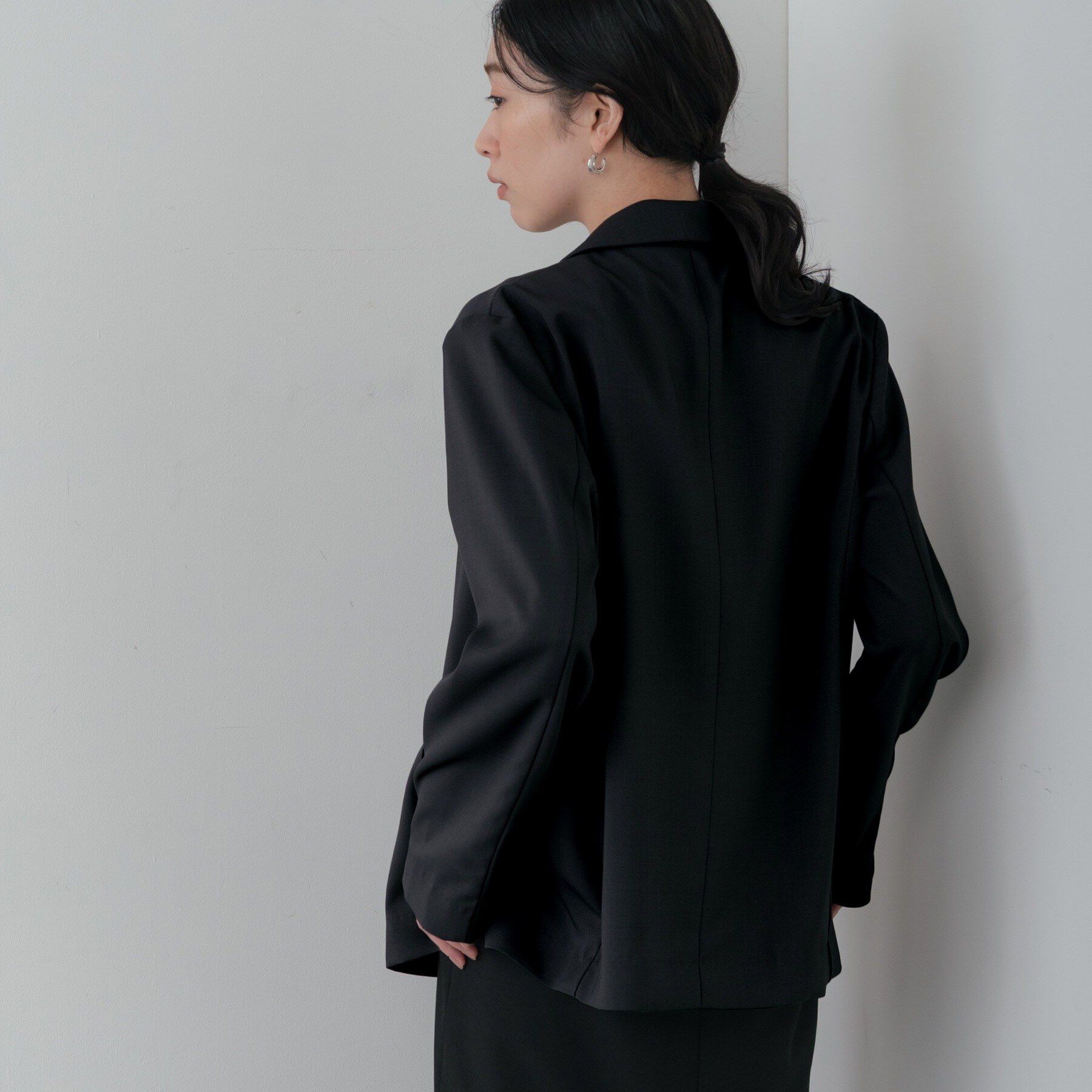 GALLEST「Comfy SET UP｜ダブルブレストイージージャケット【セットアップ対応／通勤／カセット服】」|テーラードジャケット|