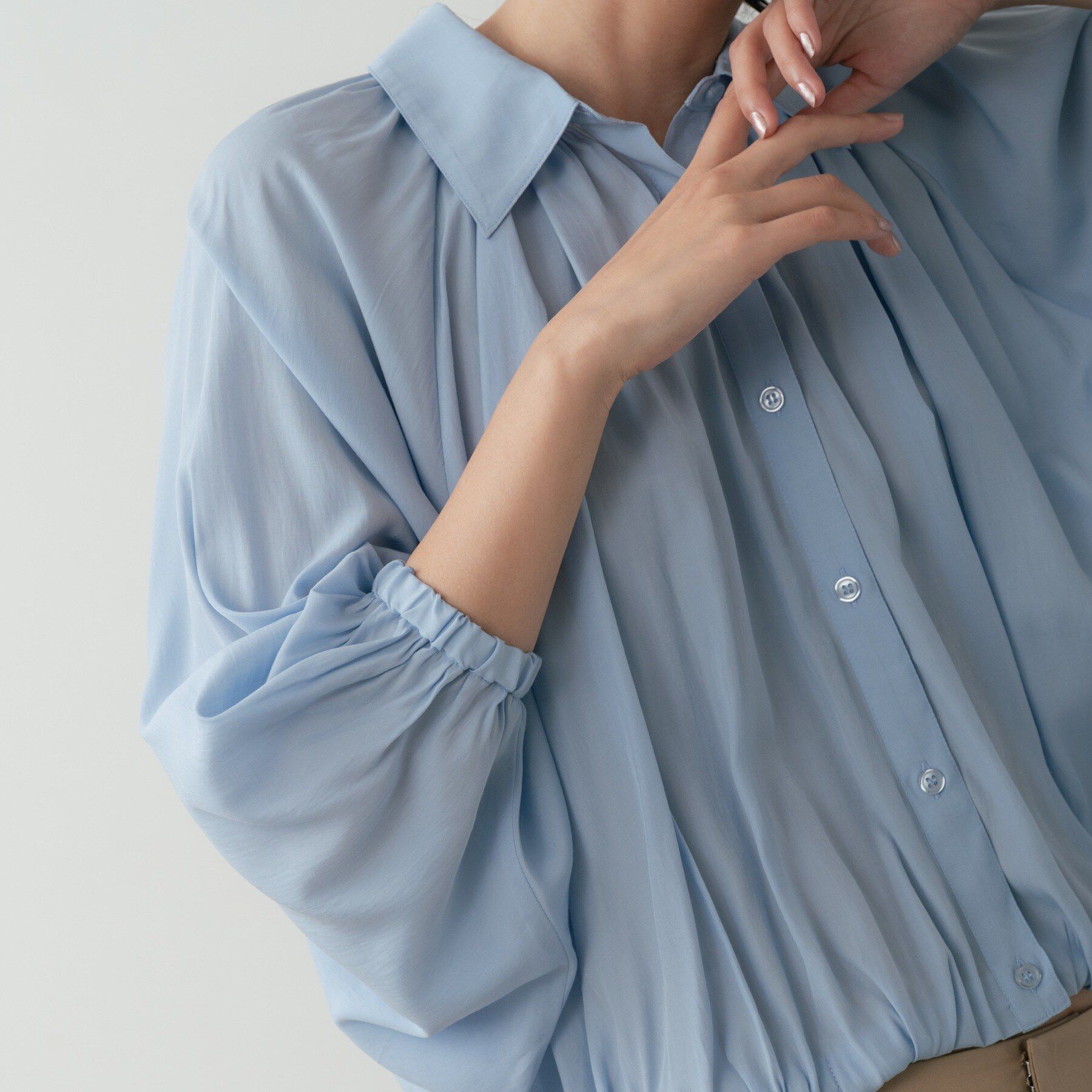 GALLEST「バルーンシアーブラウス」|シャツ・ブラウス|