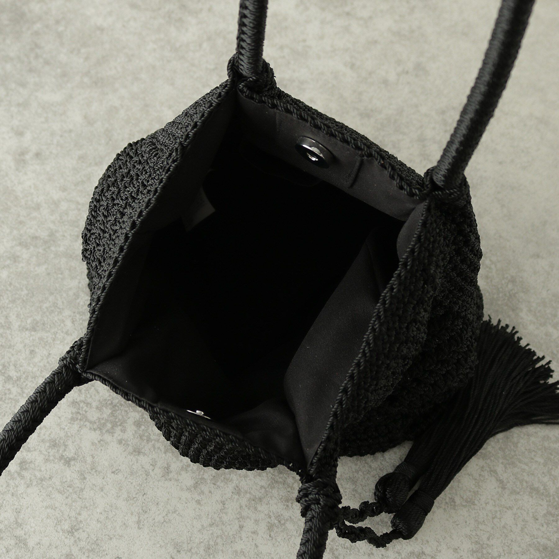 GALLEST「コード編みタッセルトート」|トートバッグ|