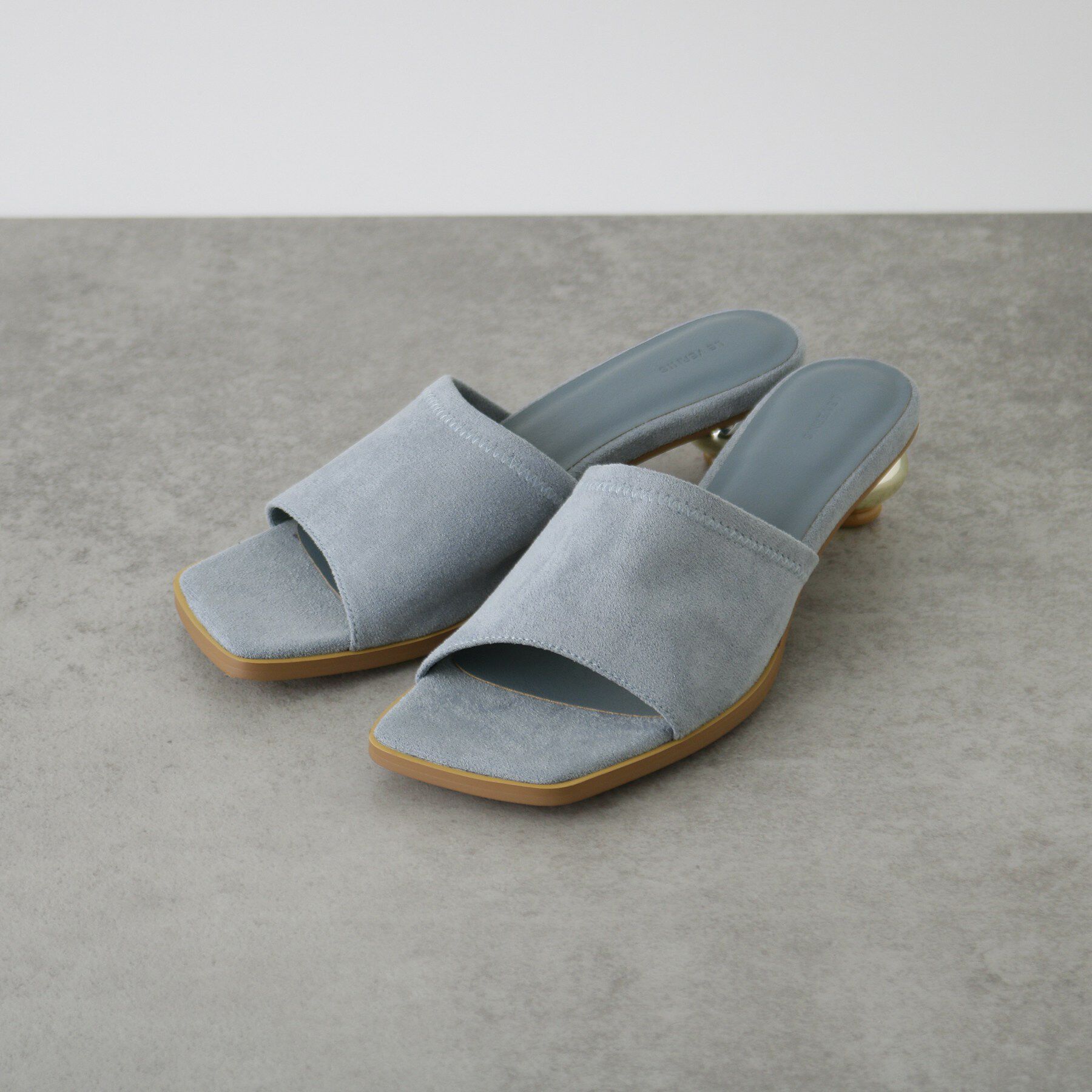 GALLEST「【LE VERNIS】Metal heel sandals」|サンダル|