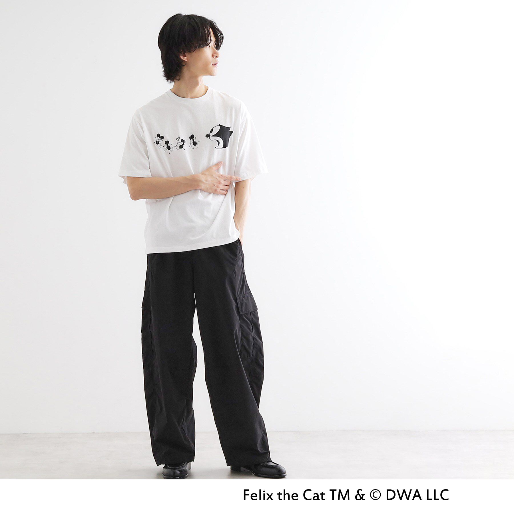 tk.TAKEO KIKUCHI「FELIX THE CAT Tシャツ」|Tシャツ・カットソー|