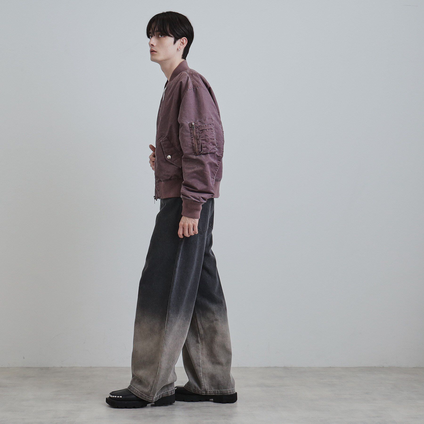 tk.TAKEO KIKUCHI「ヴィンテージライクMA‐1」|ブルゾン・スタジャン|