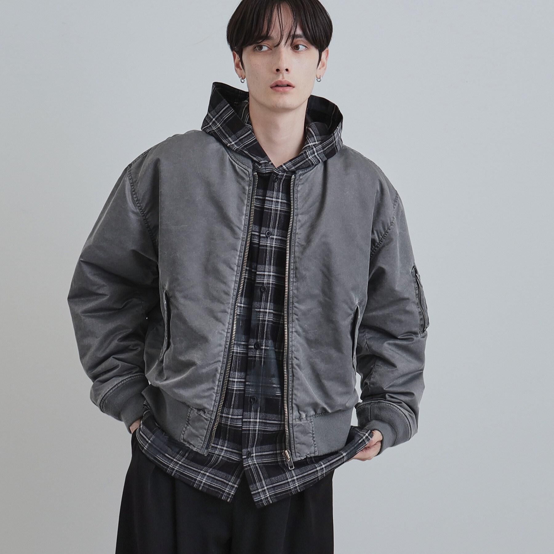 tk.TAKEO KIKUCHI「ヴィンテージライクMA‐1」|ブルゾン・スタジャン|